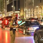 مخالفة عدم ترك مسافة آمنة بين المركبات