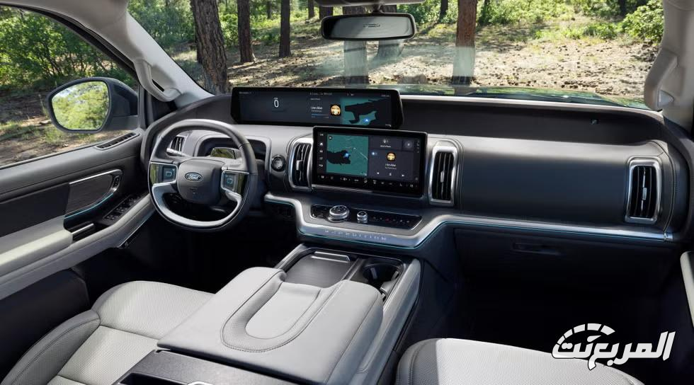 فورد اكسبيديشن 2025 الجديدة كلياً تنطلق بداخلية أفخم وفئة جديدة للتضاريس الوعرة فورد اكسبيديشن 2025 الجديدة كلياً تنطلق بداخلية أفخم وفئة جديدة للتضاريس الوعرة 3