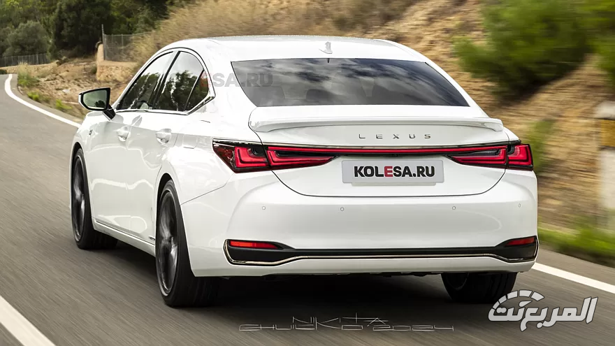لكزس ES 2025 تظهر في تصميم تخيلي مستوحى من التسريبات الصينية الأخيرة لكزس ES 2025 تظهر في تصميم تخيلي مستوحى من التسريبات الصينية الأخيرة 1