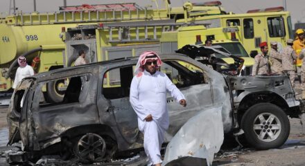 التجمهر في موقع الحادث مخالفة مرورية