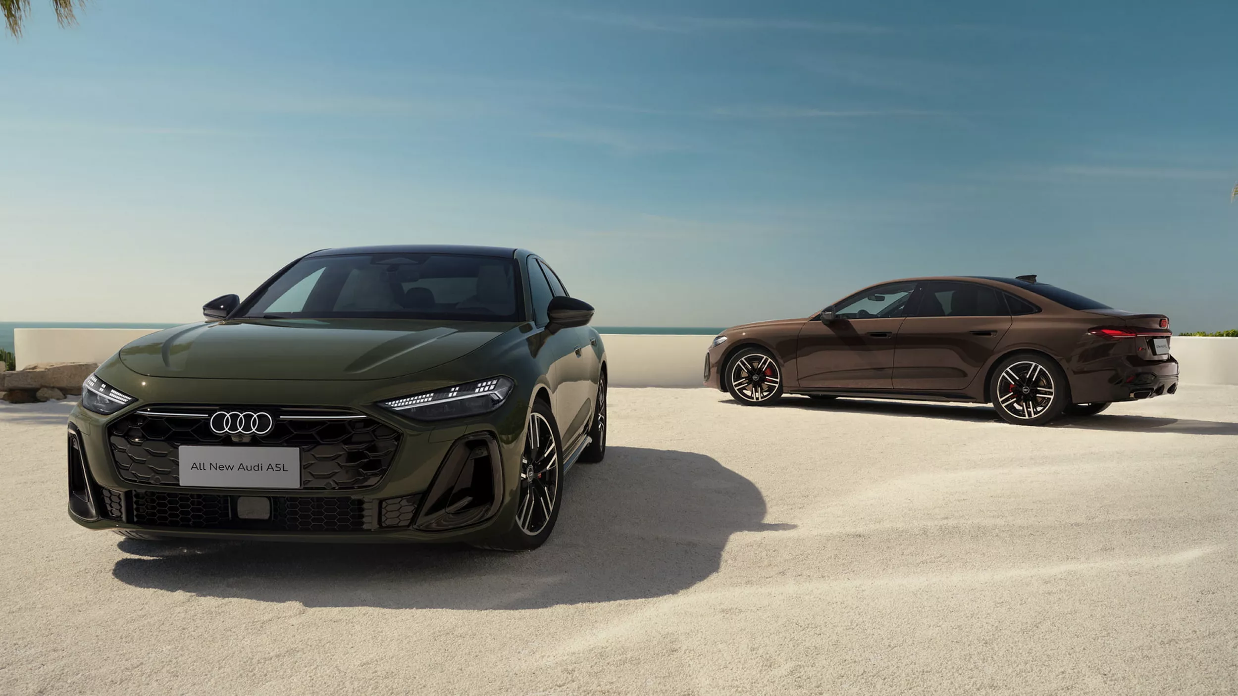 أودي A5L 2025 سيدان فاخرة جديدة تكسر القواعد للسوق الصيني