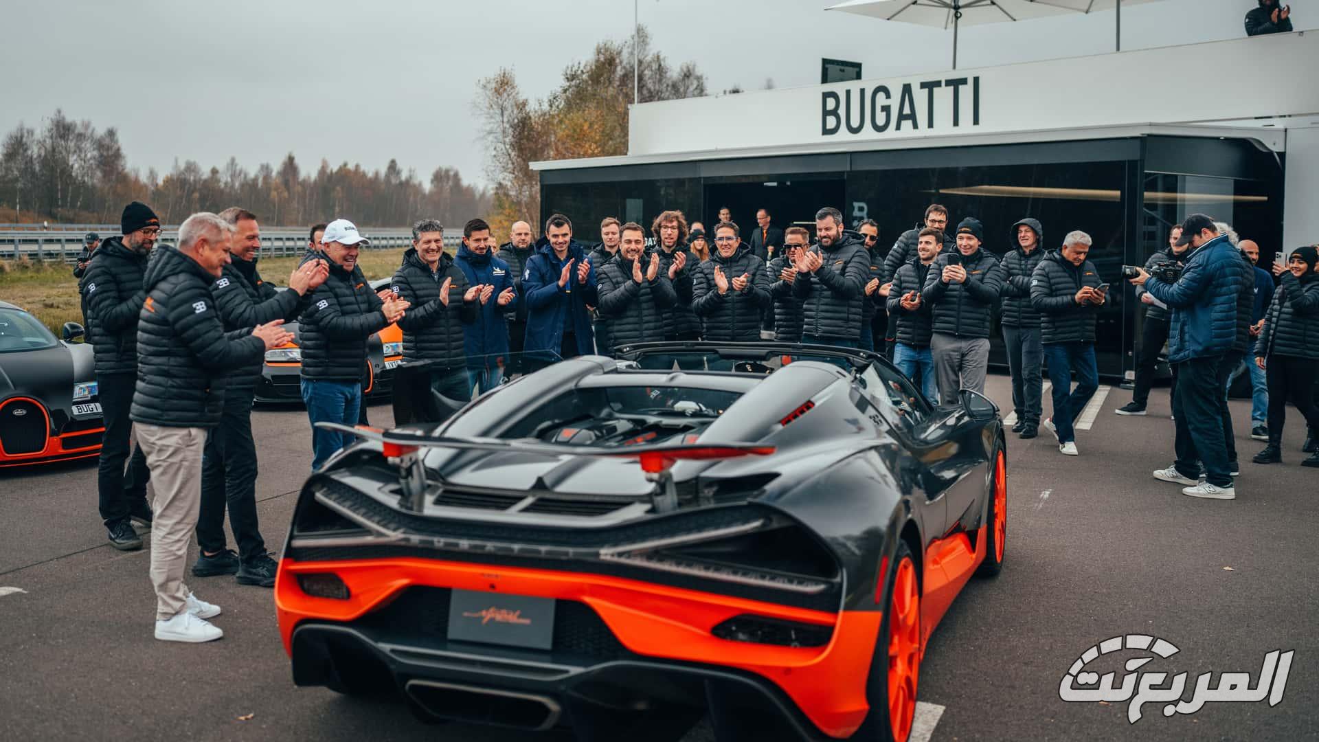 بوجاتي ميسترال هي أسرع سيارة كشف في العالم بعد كسر الرقم القياسي 14