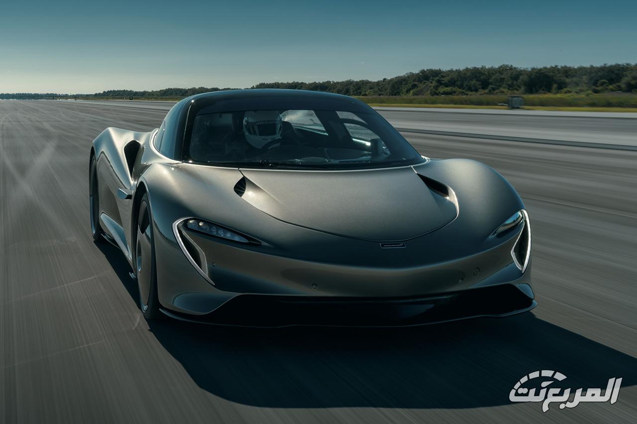 10 سيارات خارقة تتفوق عليها ريماك نيفيرا R بزمن التسارع حتى 300 كم/ ساعة ماكلارين سبيد تيل