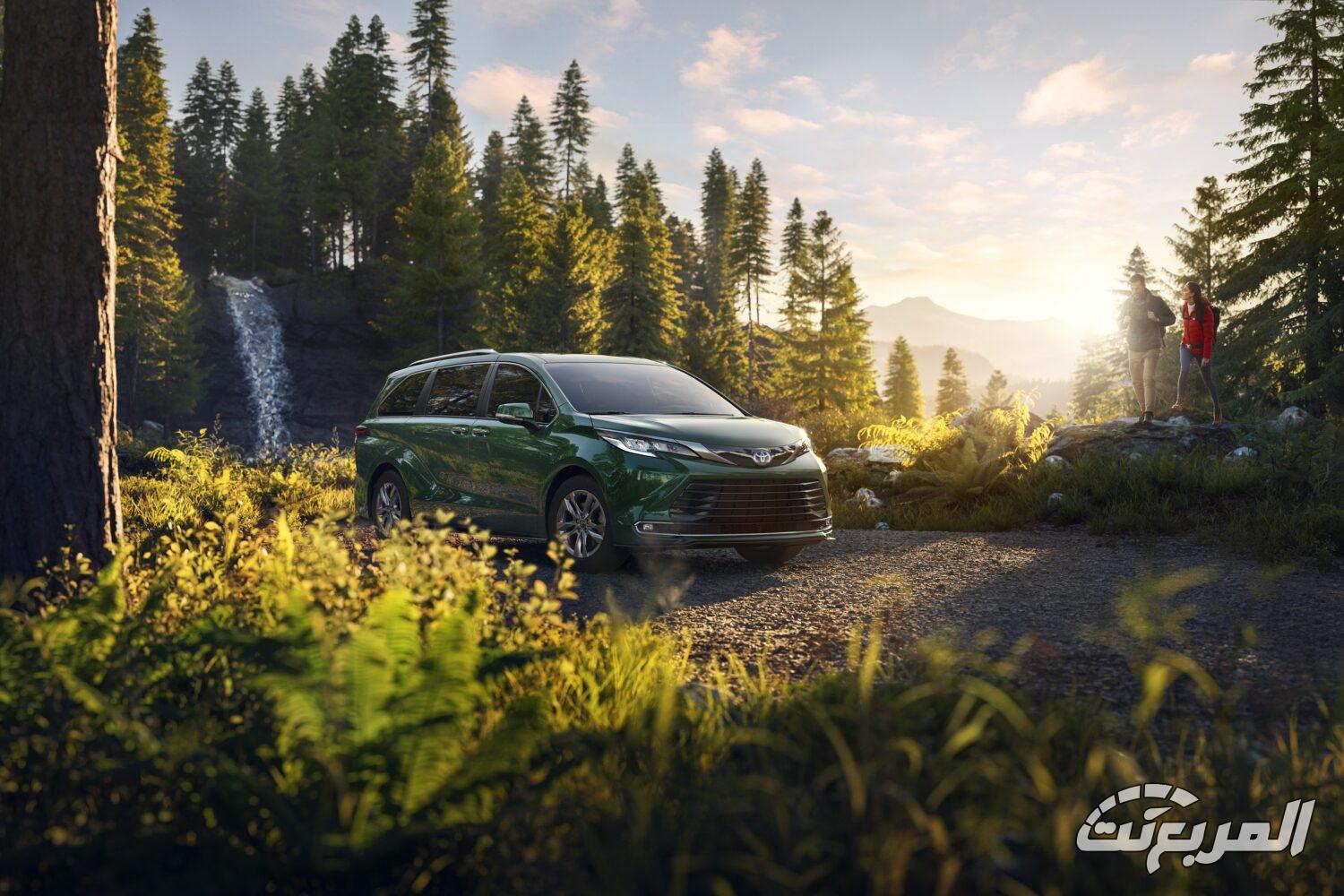 فئات تويوتا سيينا 2025 مع أسعارها وأبرز المواصفات والتقنيات فئات تويوتا سيينا 2025