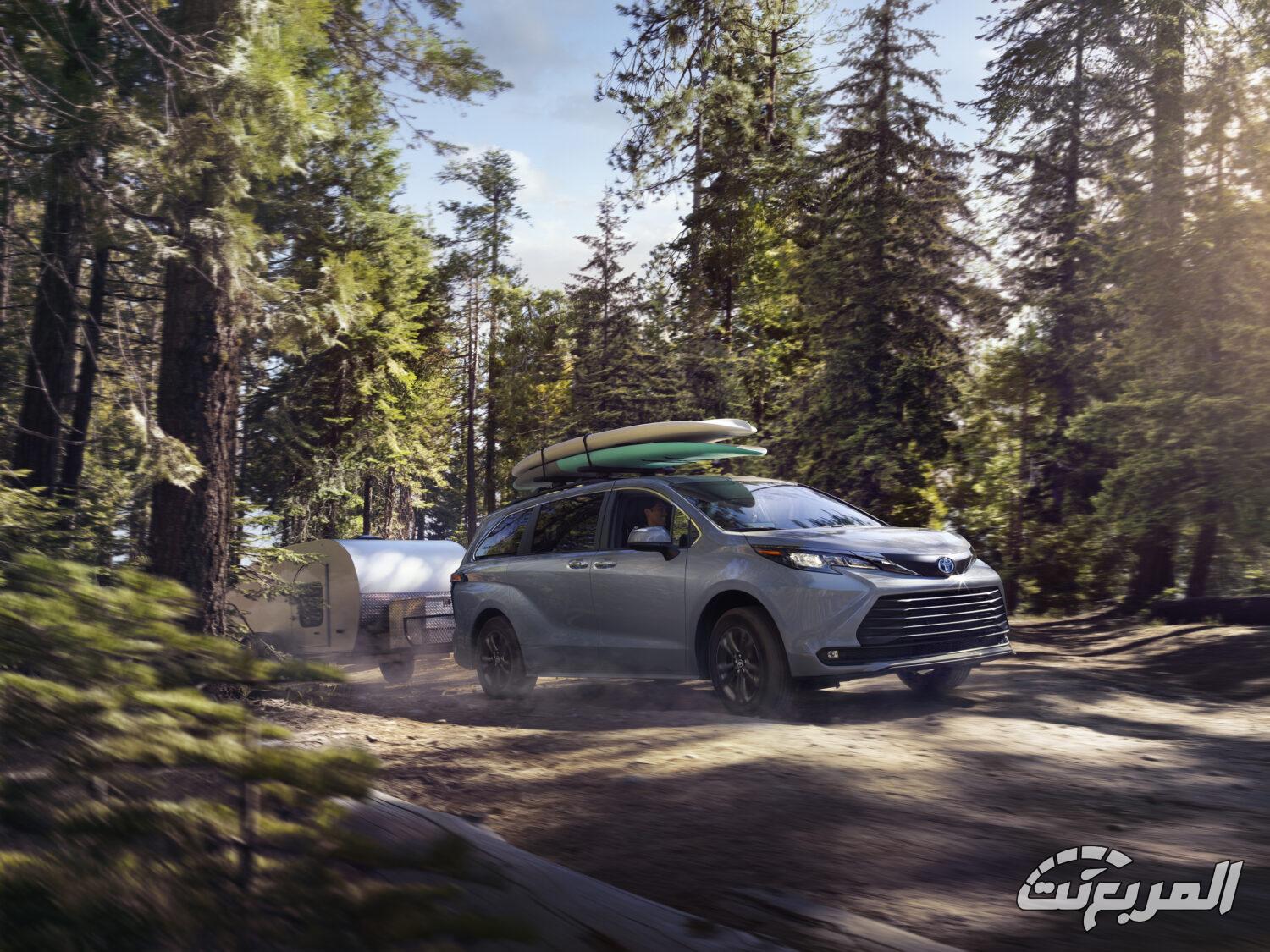 تويوتا سيينا 2025 الجديدة بجميع الفئات والأسعار المتوفرة وأبرز العيوب والمميزات تويوتا سيينا 2025 الجديدة