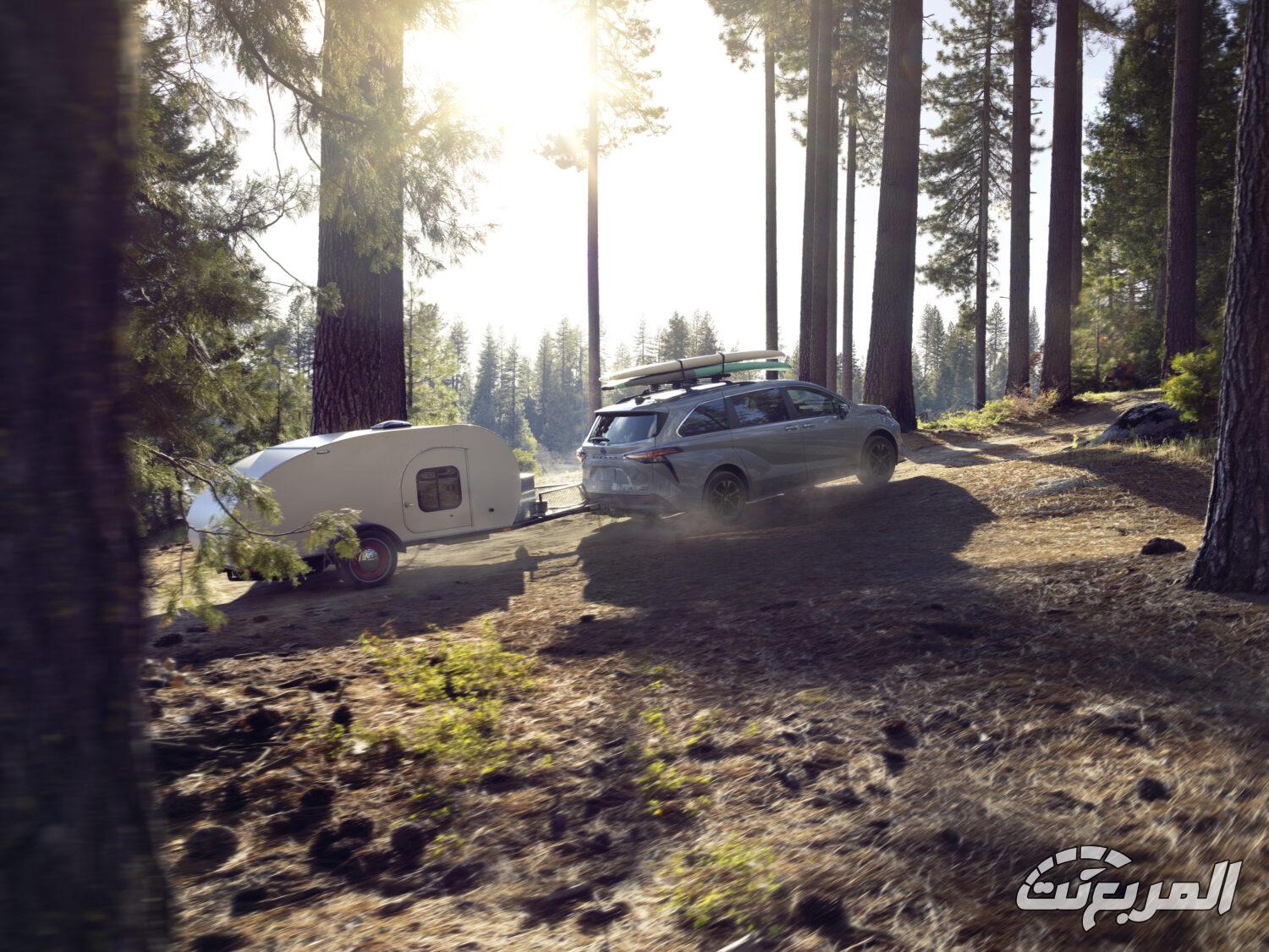 فئات تويوتا سيينا 2025 مع أسعارها وأبرز المواصفات والتقنيات فئات تويوتا سيينا 2025