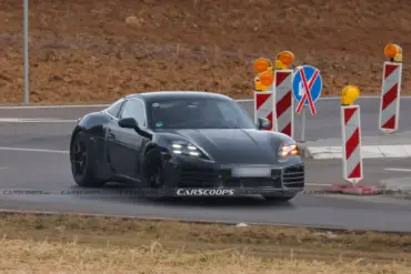 بورش 718 كايمان 2026 الجيل الجديد كلياً يظهر لأول مرة أثناء اختباره بورش 718 كايمان 2026 الجيل الجديد كلياً يظهر لأول مرة أثناء اختباره