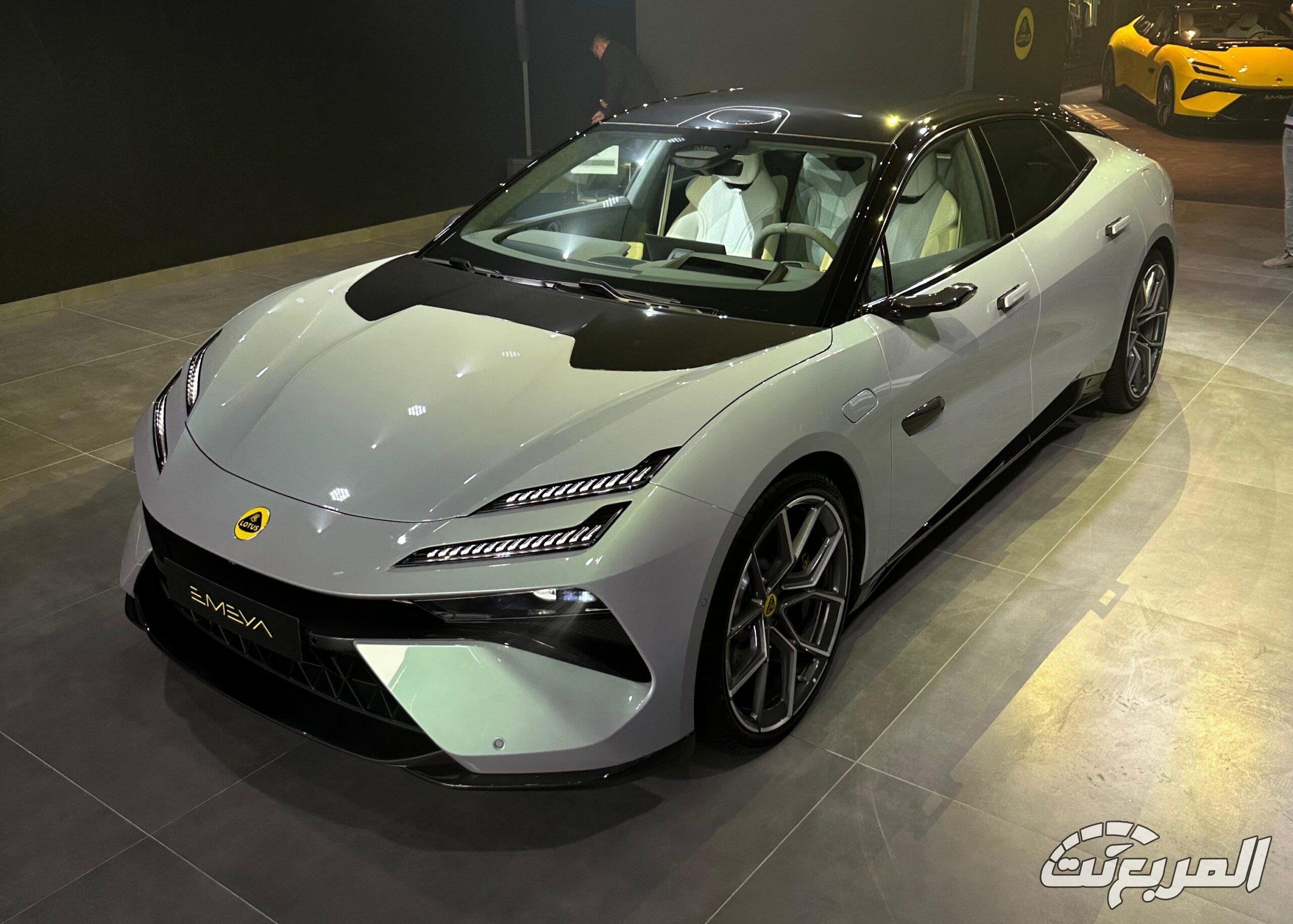 لوتس ايميا 2025 أبرز مميزات السيدان الكهربائية المرتقبة في السعودية