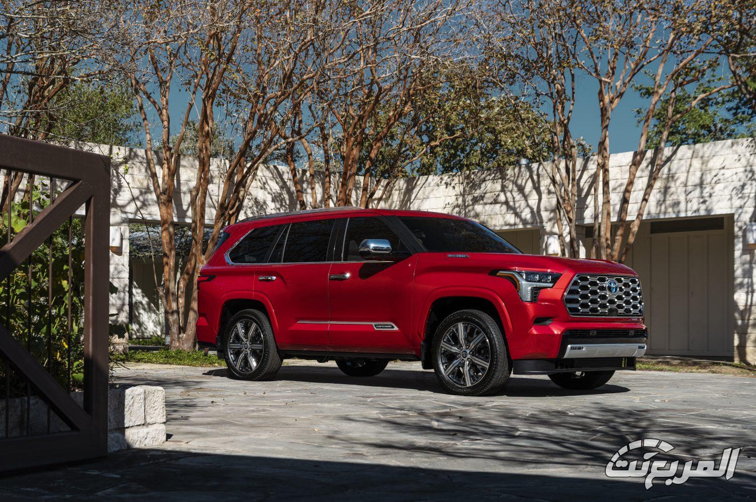 صور تويوتا سيكويا 2025 بجودة عالية من الداخل والخارج والألوان المتوفرة صور تويوتا سيكويا 2025