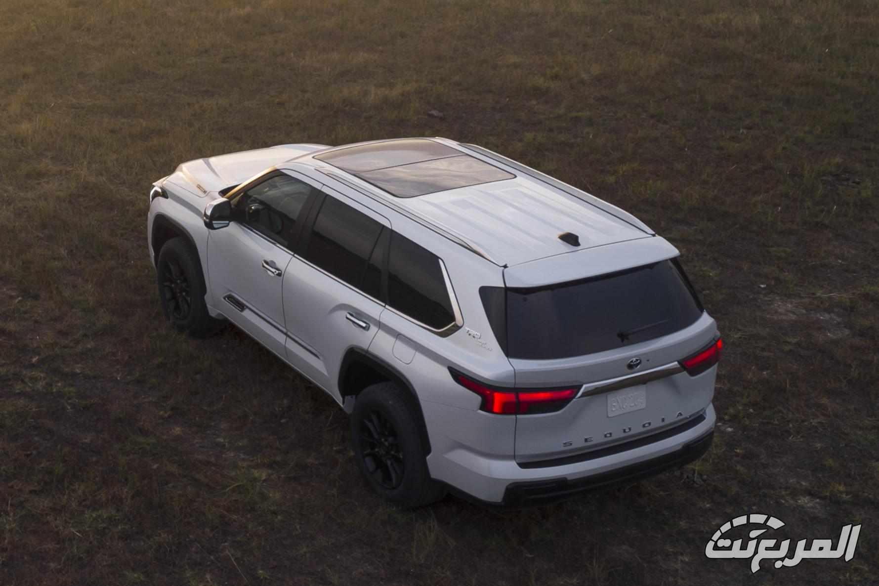 صور تويوتا سيكويا 2025 بجودة عالية من الداخل والخارج والألوان المتوفرة صور تويوتا سيكويا 2025