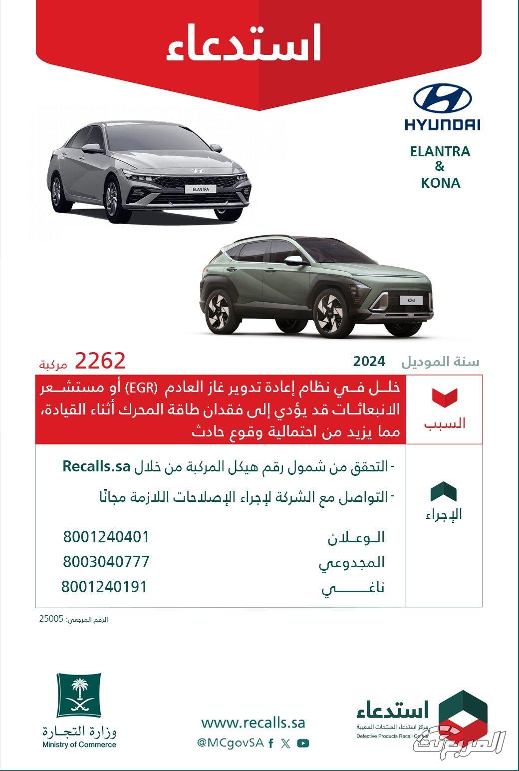 قائمة استدعاءات السيارات في السعودية خلال شهر يناير 2025 قائمة استدعاءات السيارات في السعودية خلال شهر يناير 2025 5