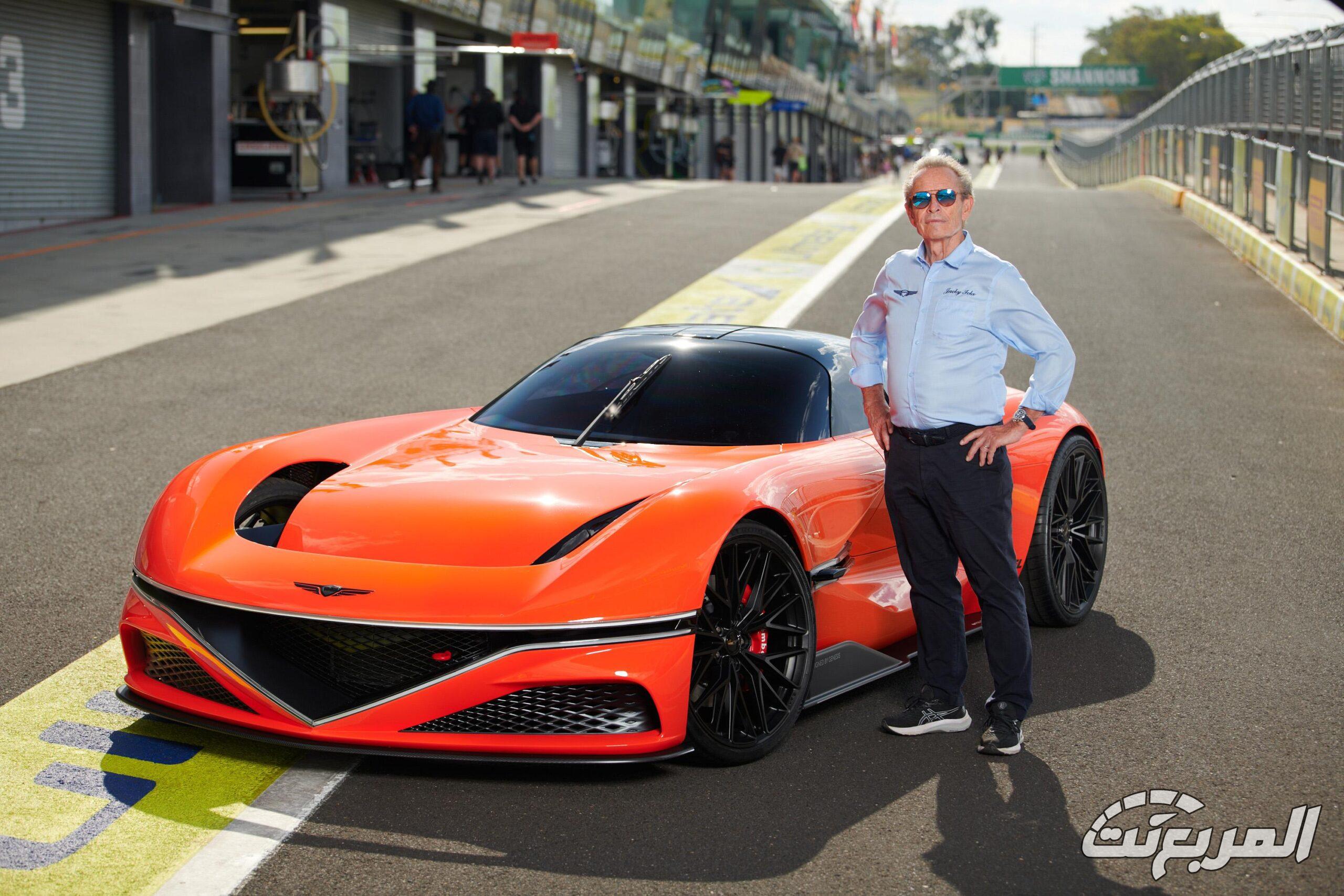 جينيسيس تختبر الكوبيه الخارقة X جران بيرلينيتا بقوة 1086 حصان في أول تجربة لها في حلبة سباقات