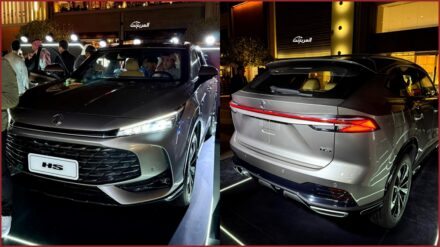 ام جي HS 2025 أبرز 5 معلومات عن الكروس أوفر الشكل الجديد في السعودية تدشين ام جي HS الشكل الجديد في السعودية المربع نت