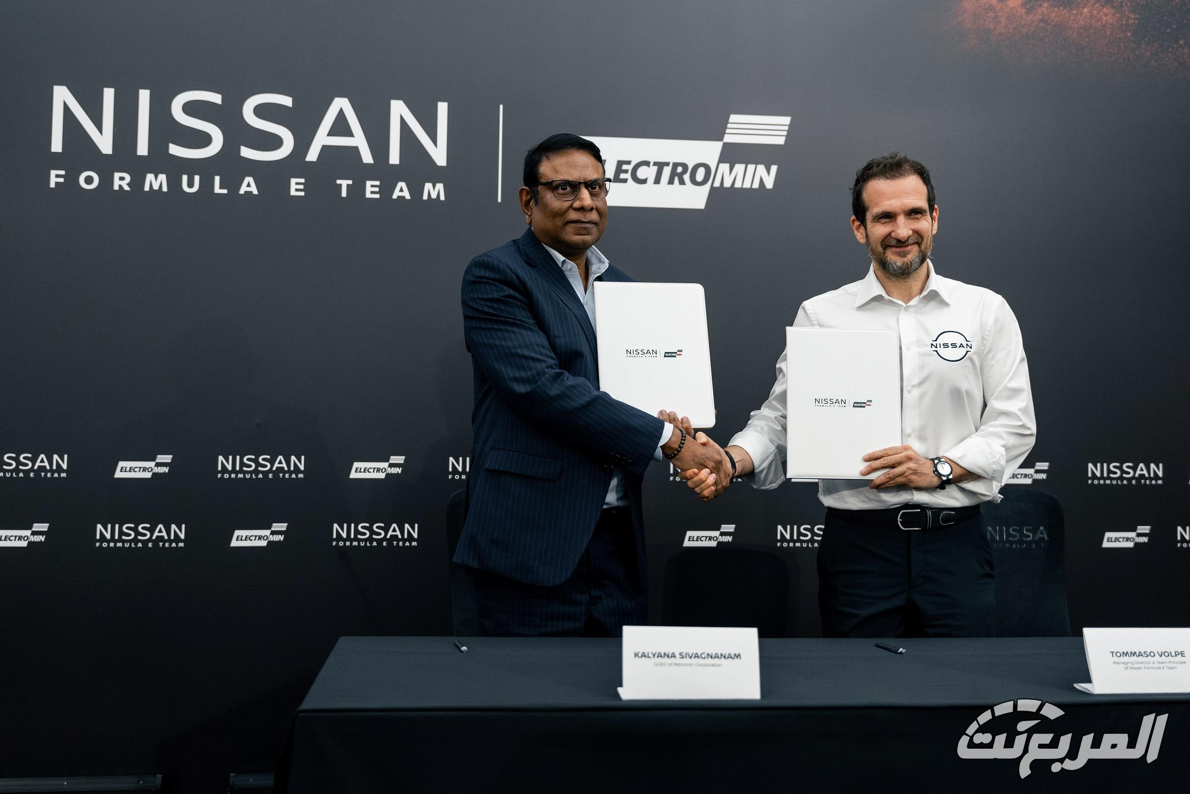 نيسان فورمولا إي وبترومين يحتفلان بإطلاق شراكة استراتيجية لتعزيز التنقل الكهربائي في الشرق الأوسط