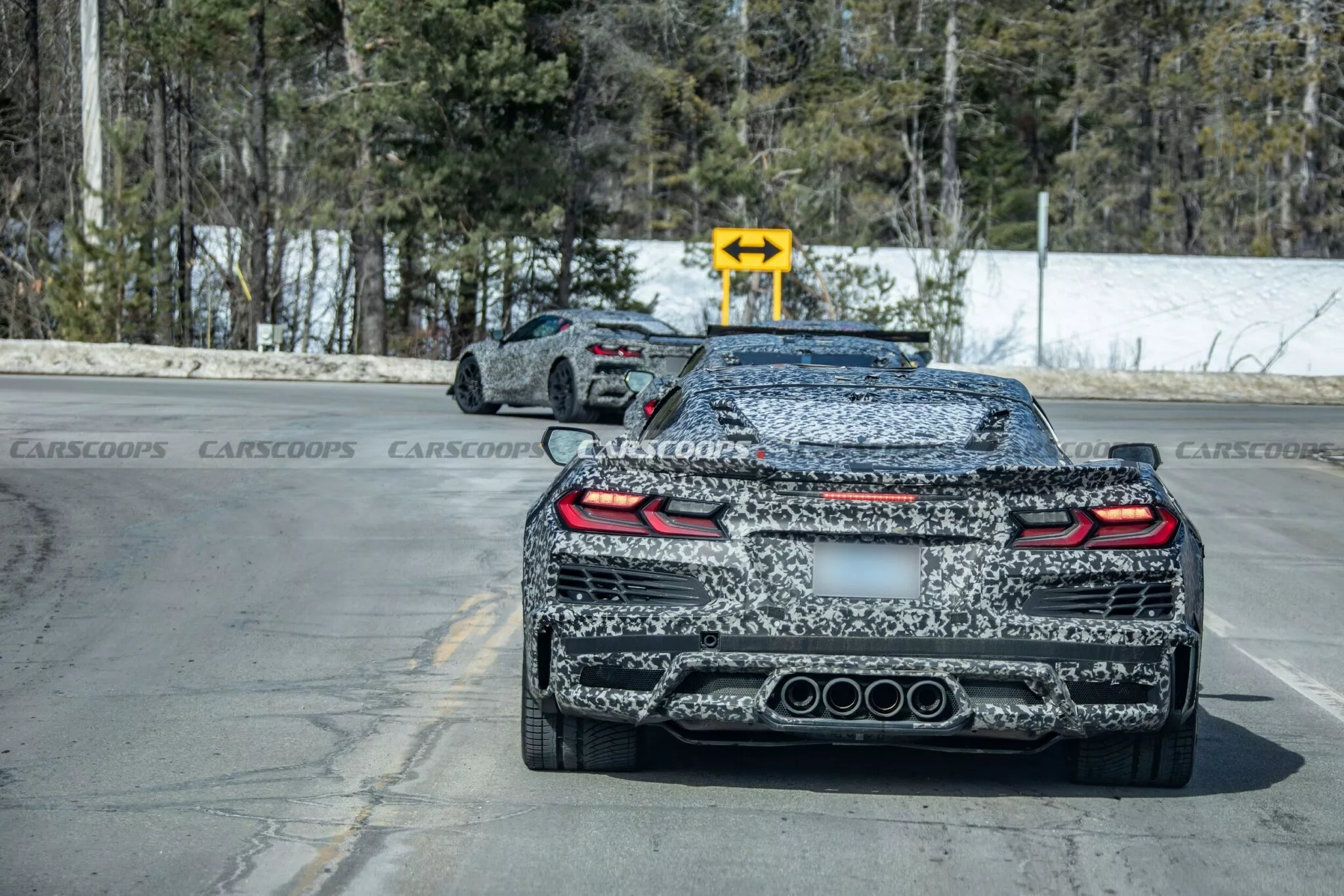 شيفروليه كورفيت 2026 فيس ليفت تظهر لأول مرة أثناء اختبارها شيفروليه كورفيت 2026 فيس ليفت تظهر لأول مرة أثناء اختبارها 20