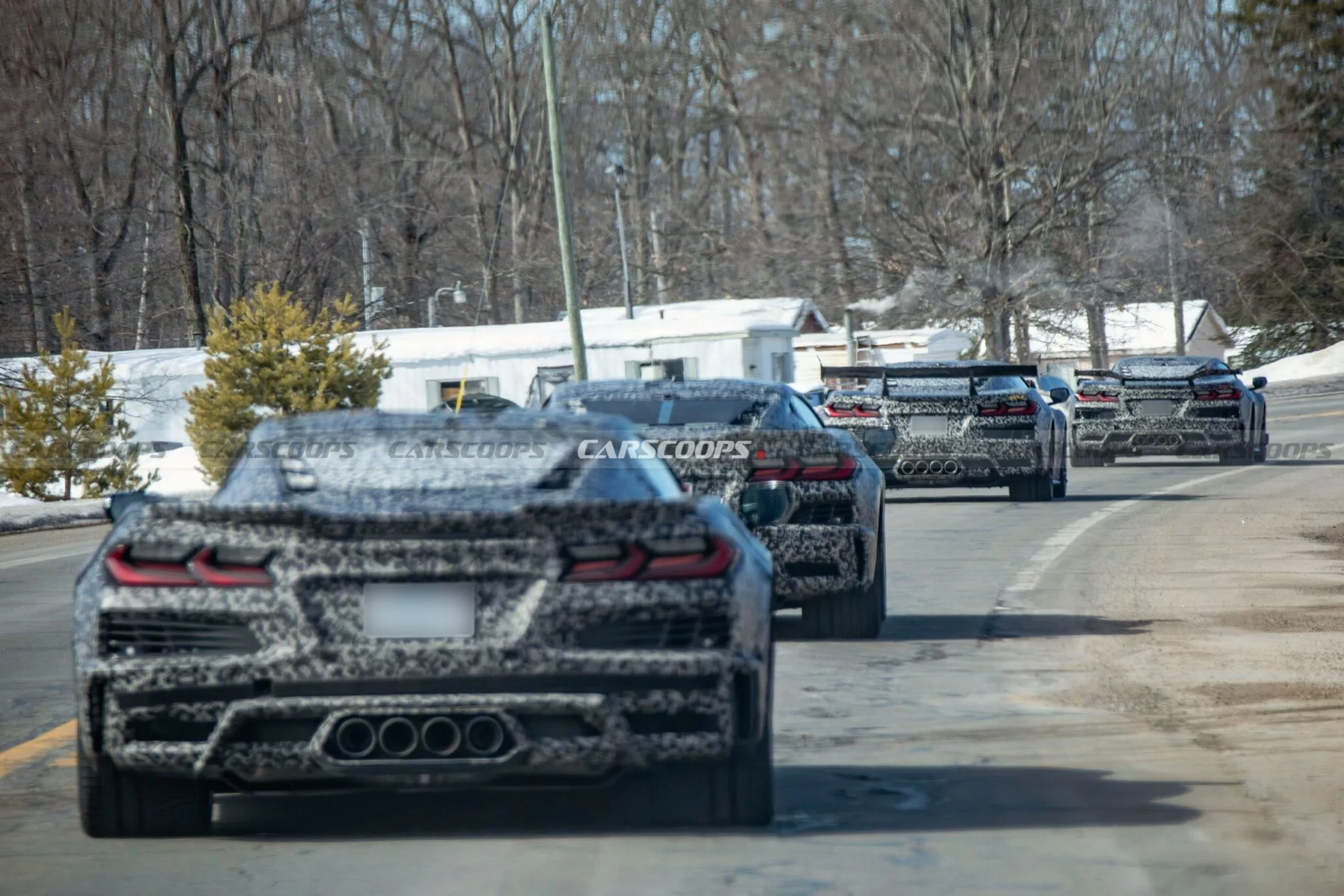 شيفروليه كورفيت 2026 فيس ليفت تظهر لأول مرة أثناء اختبارها شيفروليه كورفيت 2026 فيس ليفت تظهر لأول مرة أثناء اختبارها 21