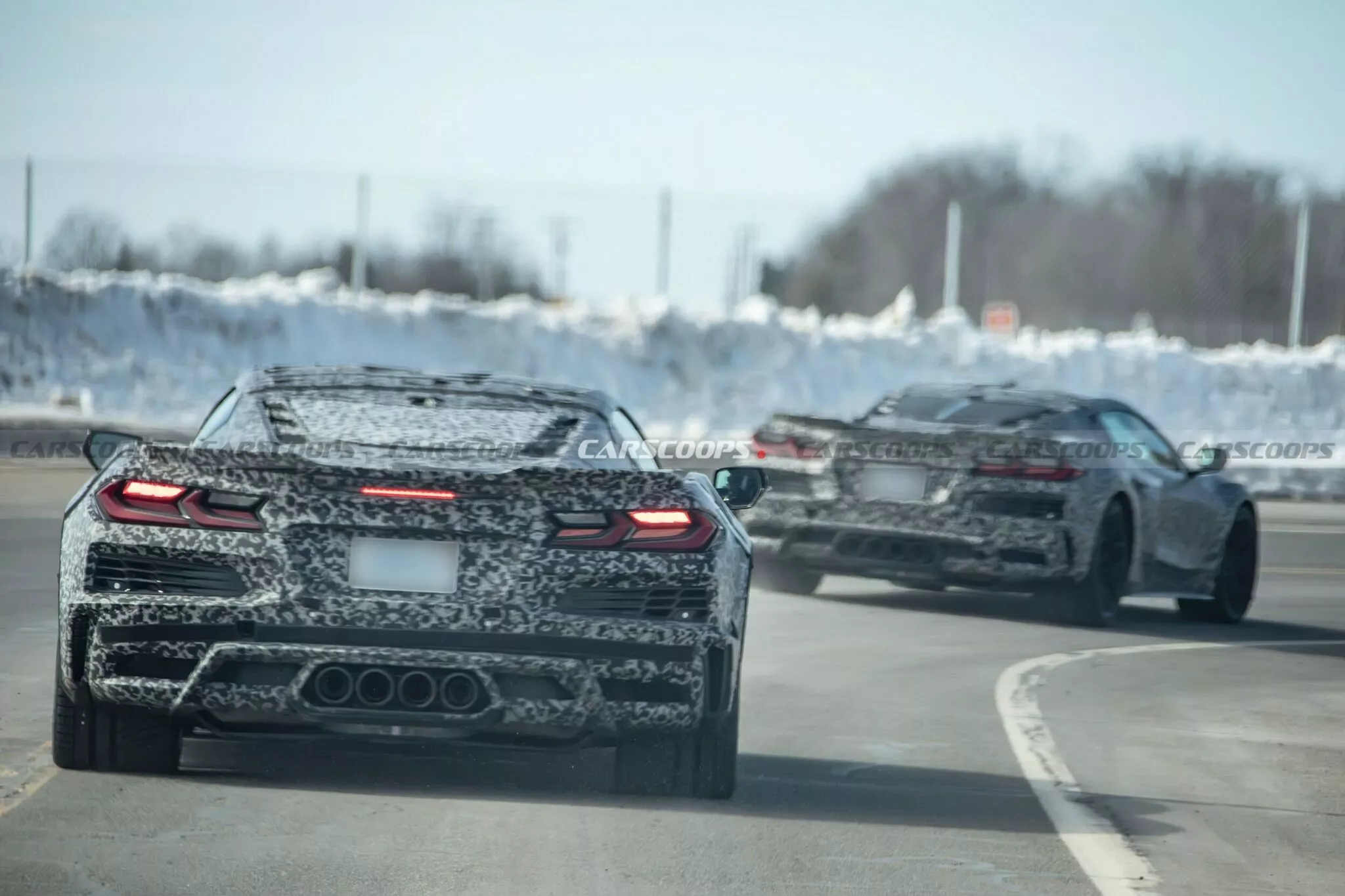 شيفروليه كورفيت 2026 فيس ليفت تظهر لأول مرة أثناء اختبارها شيفروليه كورفيت 2026 فيس ليفت تظهر لأول مرة أثناء اختبارها 22