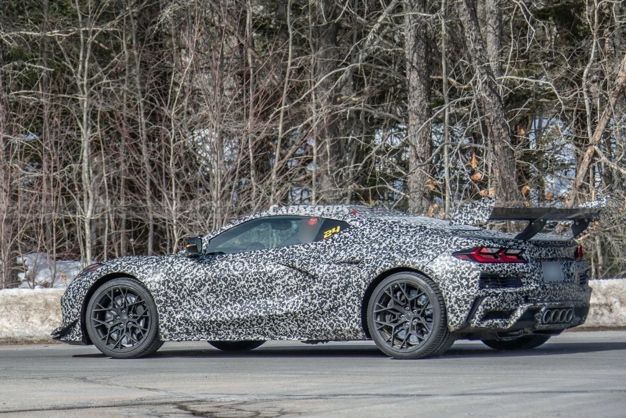 شيفروليه كورفيت 2026 فيس ليفت تظهر لأول مرة أثناء اختبارها شيفروليه كورفيت 2026 فيس ليفت تظهر لأول مرة أثناء اختبارها 2