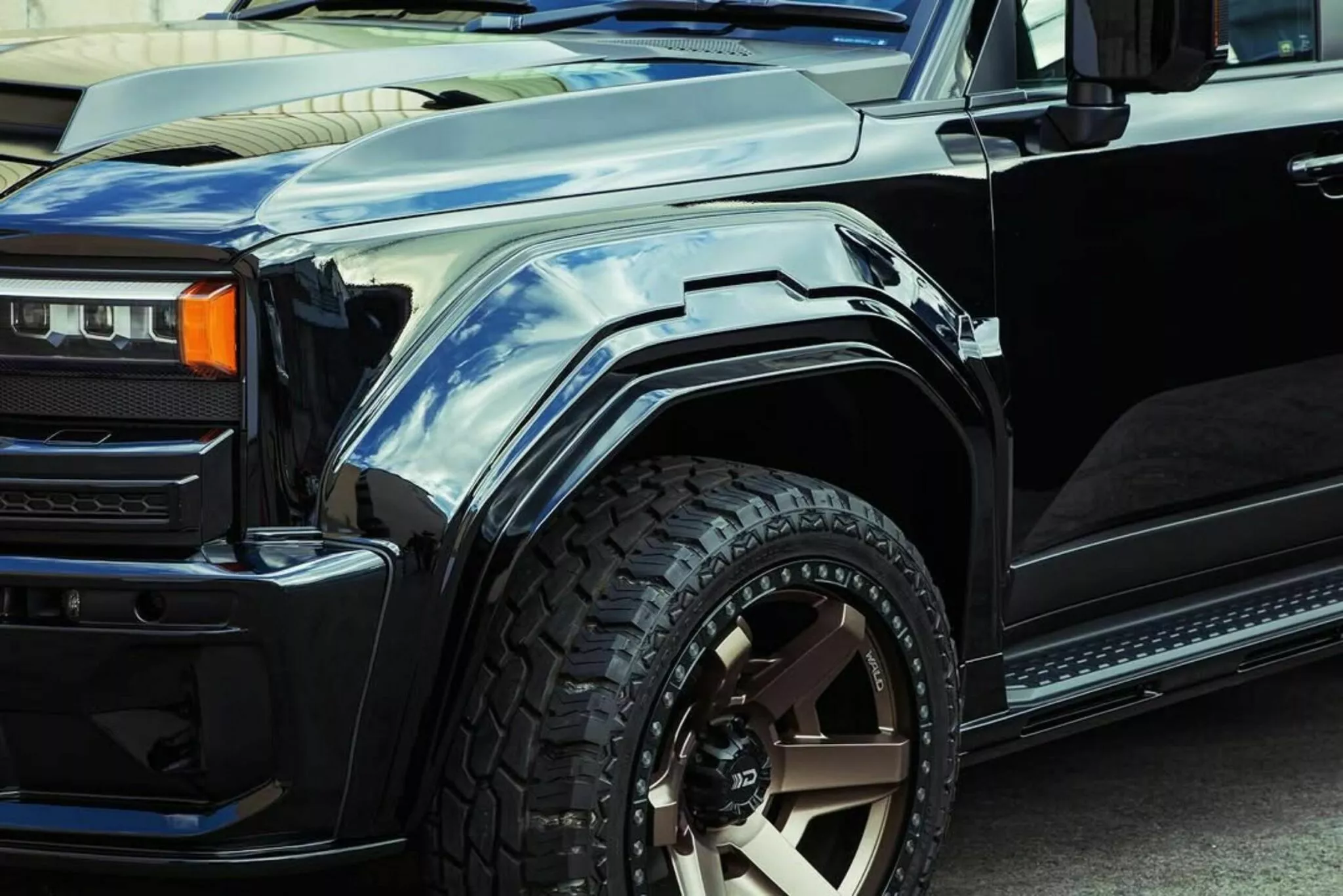 تويوتا برادو تحصل على إصدار عضلي مدهش من شركة Wald اليابانية المعدلة للسيارات تويوتا برادو تحصل على إصدار عضلي مدهش من شركة Wald اليابانية المعدلة للسيارات 8