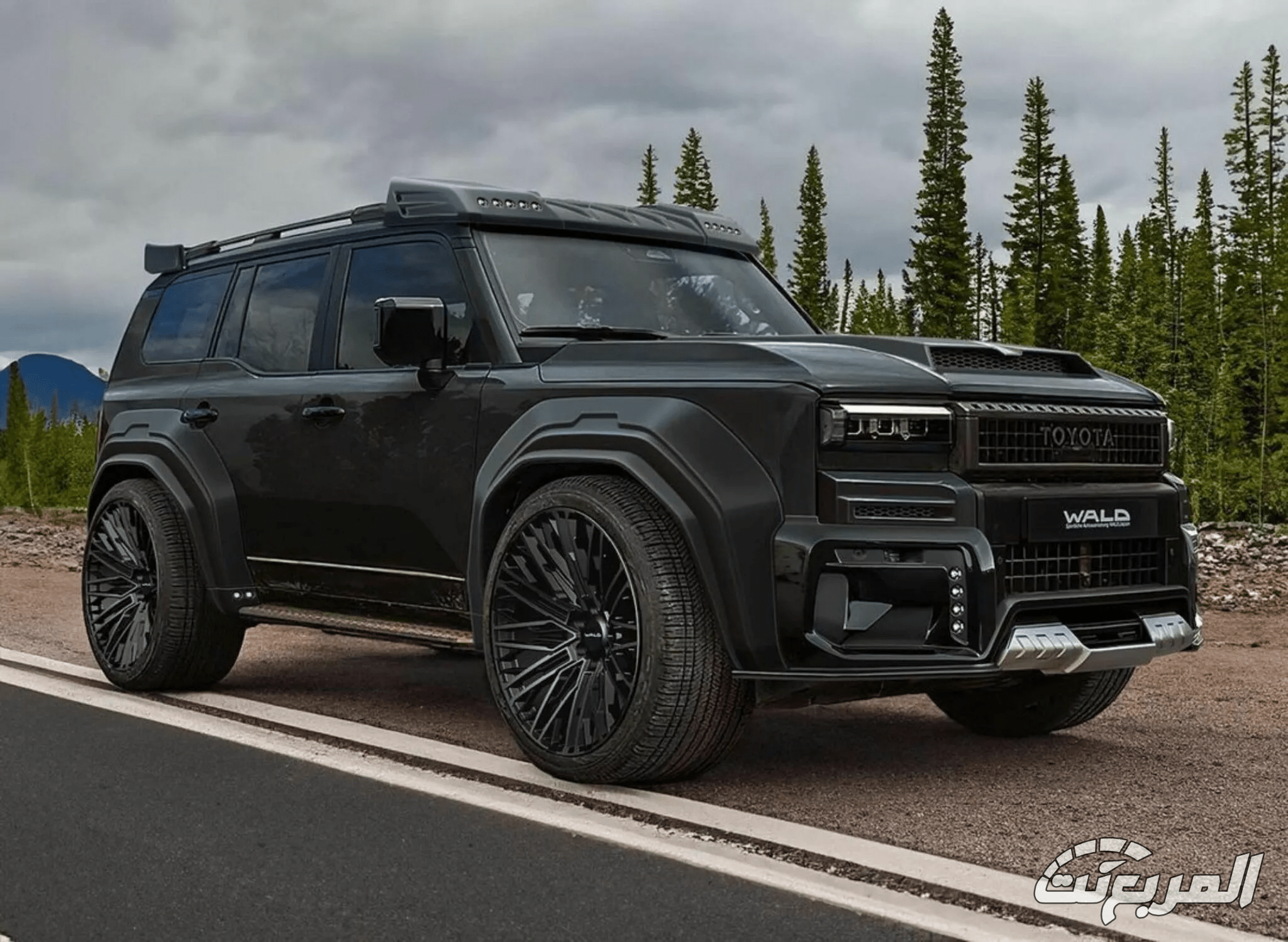 تويوتا برادو تحصل على إصدار عضلي مدهش من شركة Wald اليابانية المعدلة للسيارات تويوتا برادو تحصل على إصدار عضلي مدهش من شركة Wald اليابانية المعدلة للسيارات 1