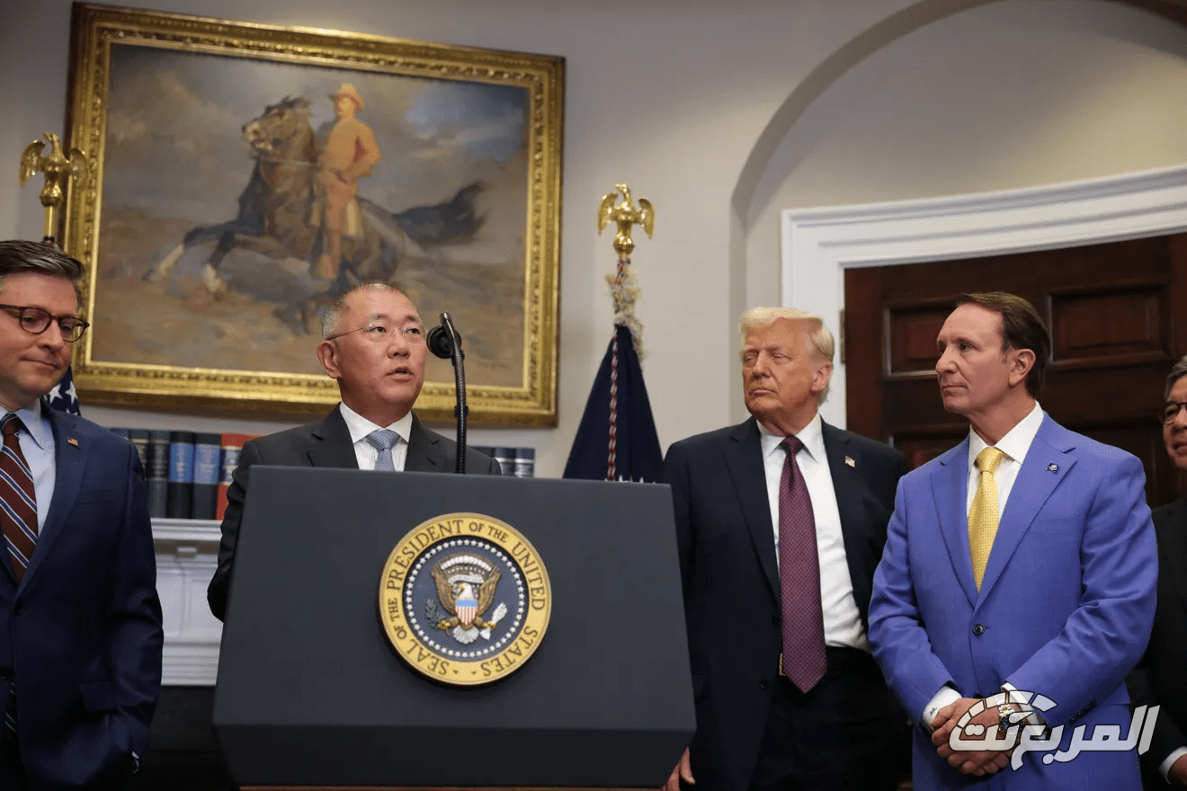 ترامب يعلن عن استثمار هيونداي لـ 21 مليار دولار في مصانع أمريكية ترامب يعلن عن استثمار هيونداي لـ 21 مليار دولار في مصانع أمريكية 1