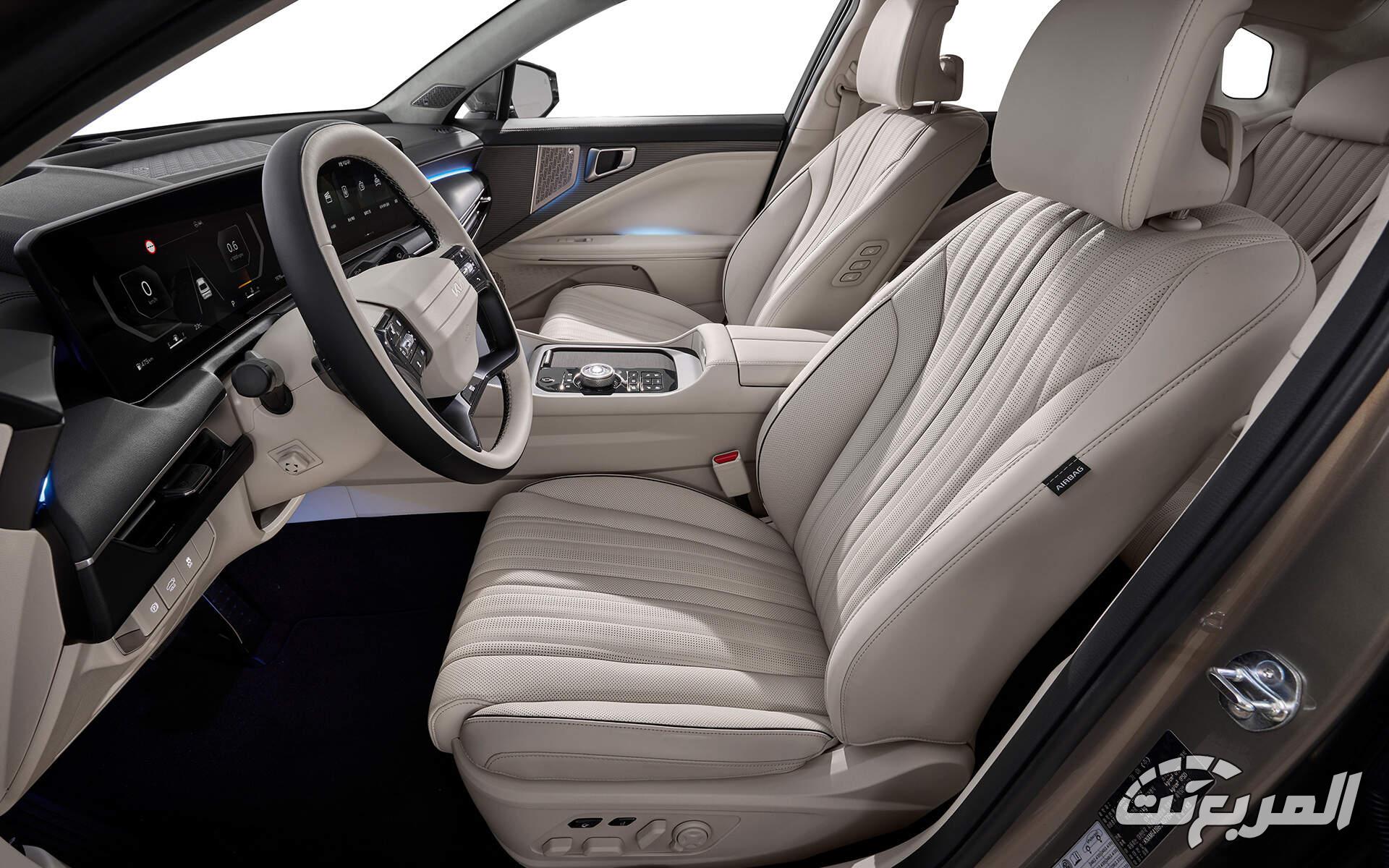 كيا K8 2025 من الداخل أفضل مميزات الراحة في الشكل الجديد