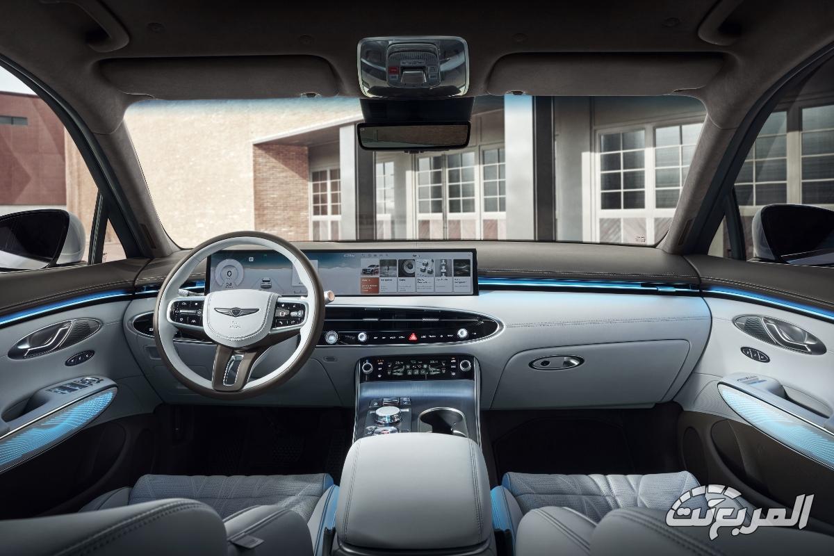 جينيسيس GV70 2025 من الداخل مميزات الراحة والرفاهية والفخامة