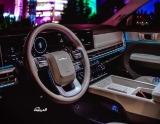 مميزات هيونداي سنتافي من الداخل 2025 تجعلها رائدة في الراحة والعملية مميزات هيونداي سنتافي من الداخل