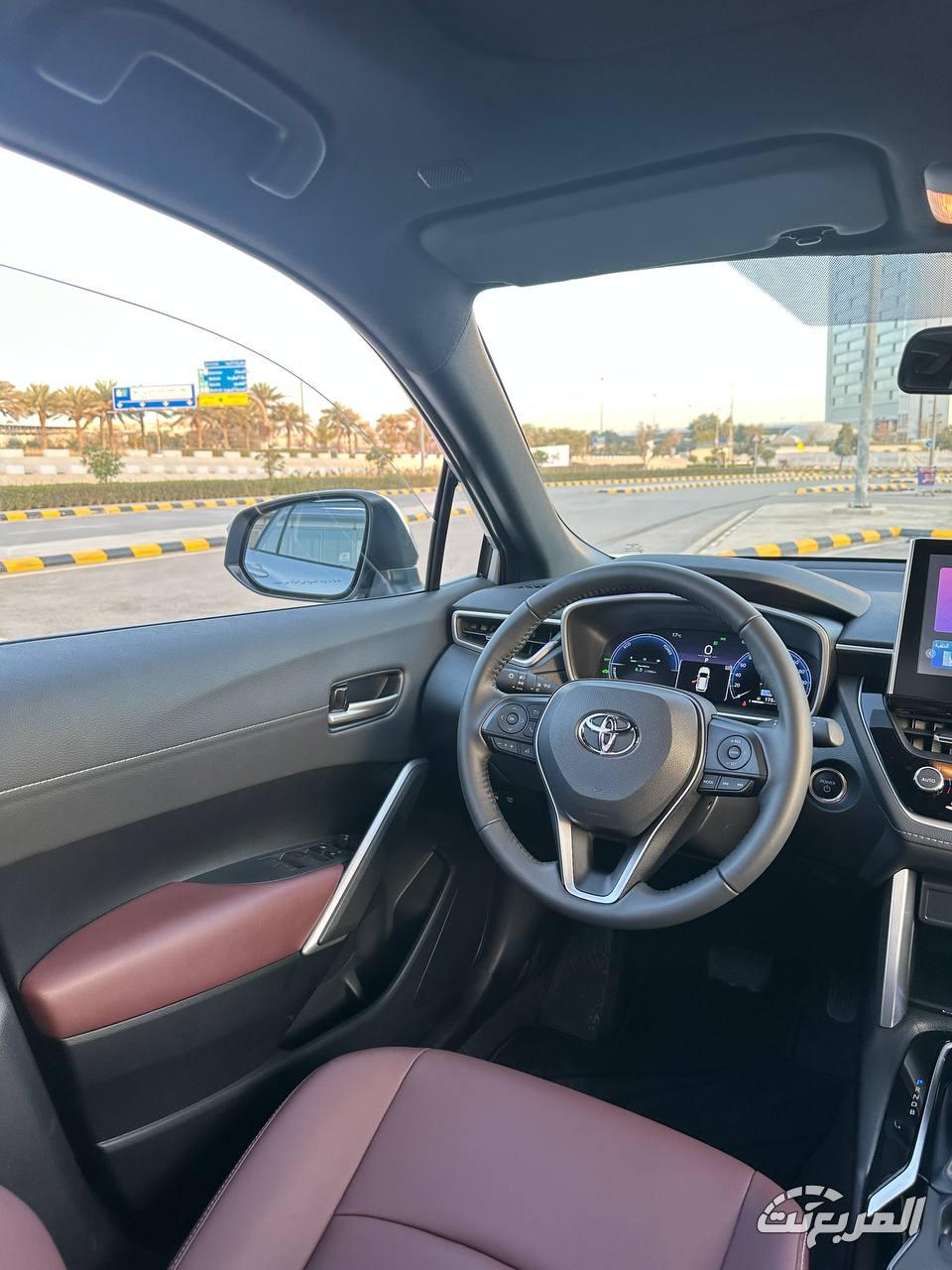 تجربة تويوتا كورولا كروس 2025 ومراجعة شاملة مع الأسعار في السعودية تجربة تويوتا كورولا كروس 2025 ومراجعة شاملة مع الأسعار في السعودية 15