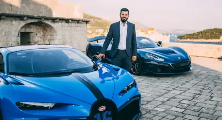 ريماك مهتمة بالاستحواذ على بوجاتي بالكامل وشراء حصة بورش