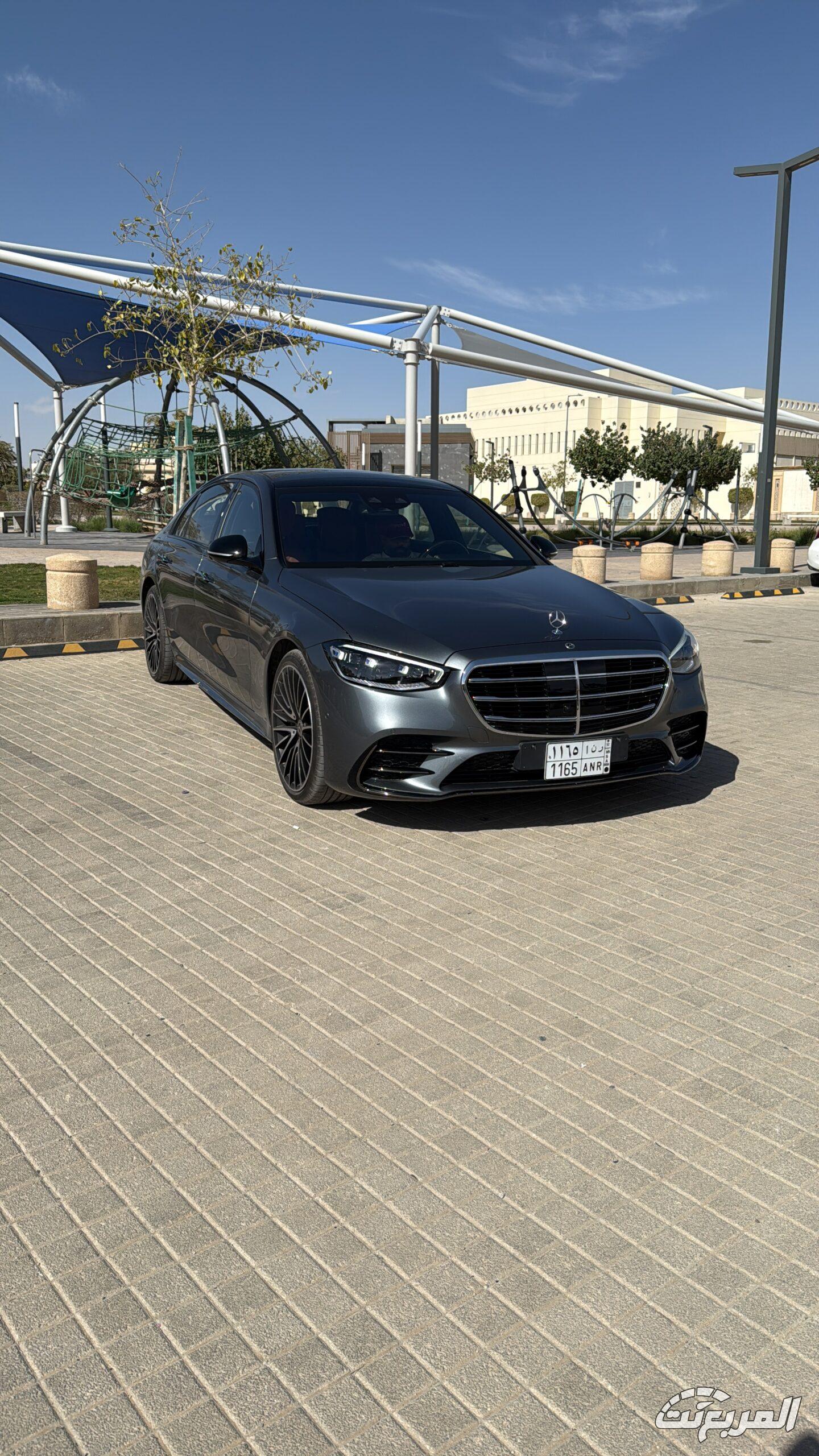 تجربة مرسيدس إس كلاس 450 2025 ومراجعة شاملة مع الأسعار عند الوكيل تجربة مرسيدس إس كلاس 450 2025