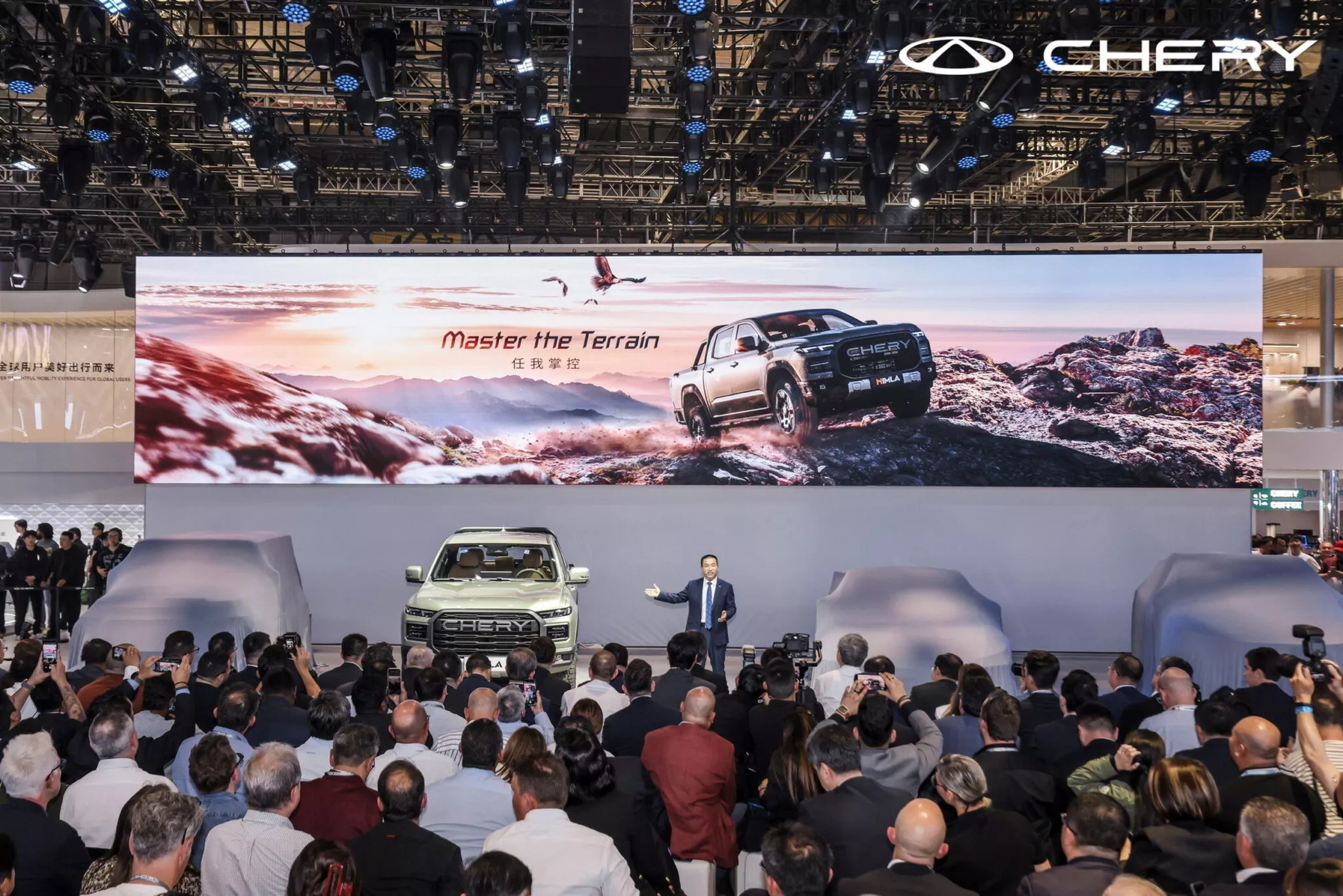 شيري تدشن شاحنة Himla بيك اب الجديدة لمنافسة هايلكس وفورد رينجر مع خطط لطرحها في الشرق الأوسط شيري تدشن شاحنة Himla بيك اب الجديدة لمنافسة هايلكس وفورد رينجر مع خطط لطرحها في الشرق الأوسط 4