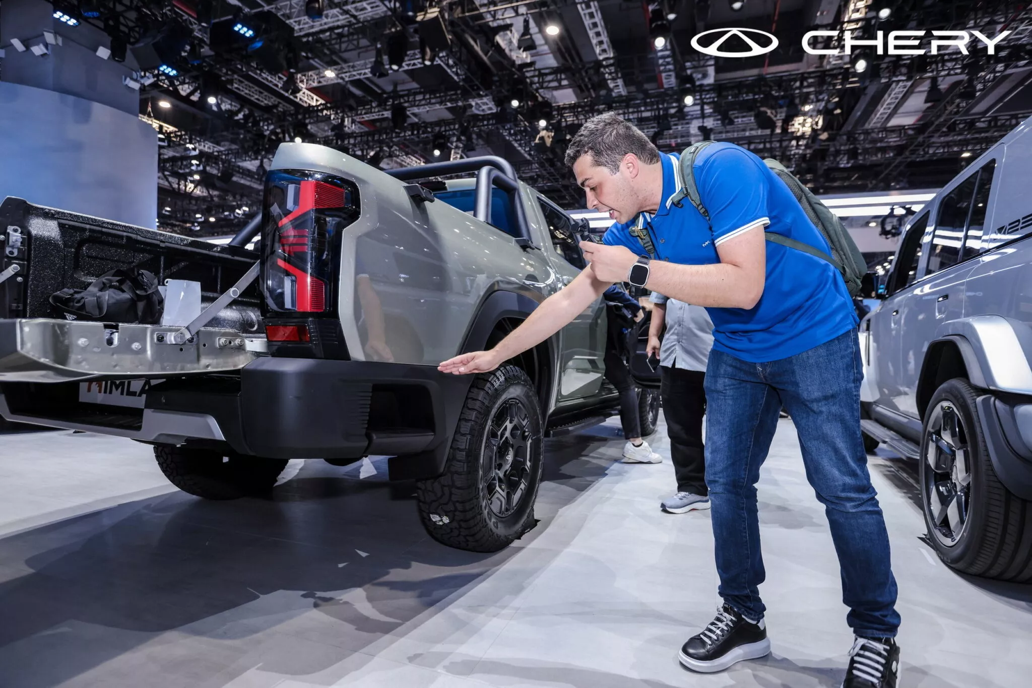 شيري تدشن شاحنة Himla بيك اب الجديدة لمنافسة هايلكس وفورد رينجر مع خطط لطرحها في الشرق الأوسط شيري تدشن شاحنة Himla بيك اب الجديدة لمنافسة هايلكس وفورد رينجر مع خطط لطرحها في الشرق الأوسط 7