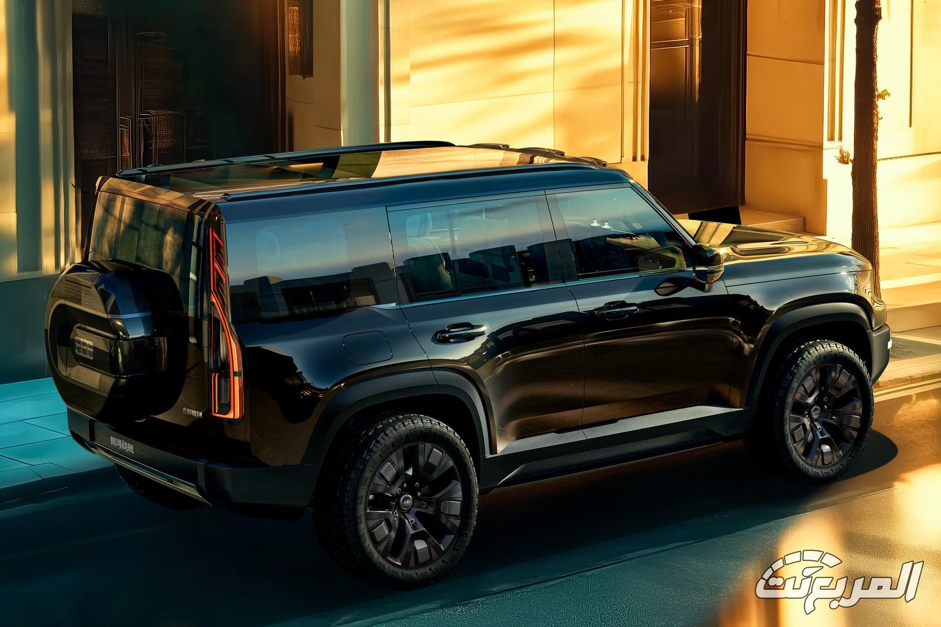 جيلي جالاكسي كروزر 2026 هي SUV عضلية جديدة قادرة على الطفو فوق المياه والتنقل بين الدفع الأمامي والخلفي والكلي جيلي جالاكسي كروزر 2026 هي SUV عضلية جديدة قادرة على الطفو فوق المياه والتنقل بين الدفع الأمامي والخلفي والكلي 15