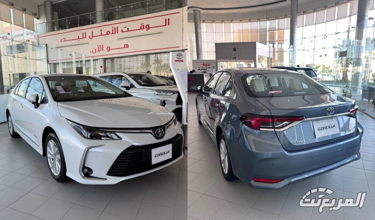 تويوتا كورولا 2025 أكبر الفروقات بين الفئة القياسية والفل كامل