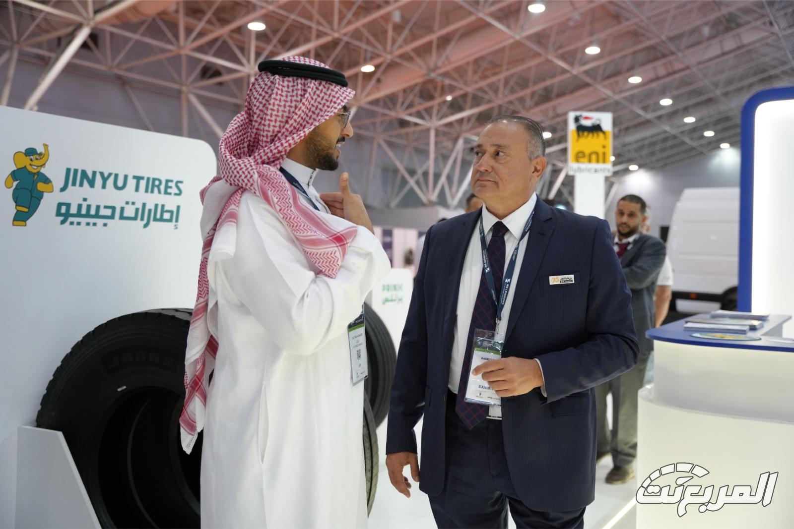 أوتوبوكس بن شيهون تستعرض خدمات المركبات الثقيلة في معرض سلاسل الإمداد والخدمات اللوجستية 19