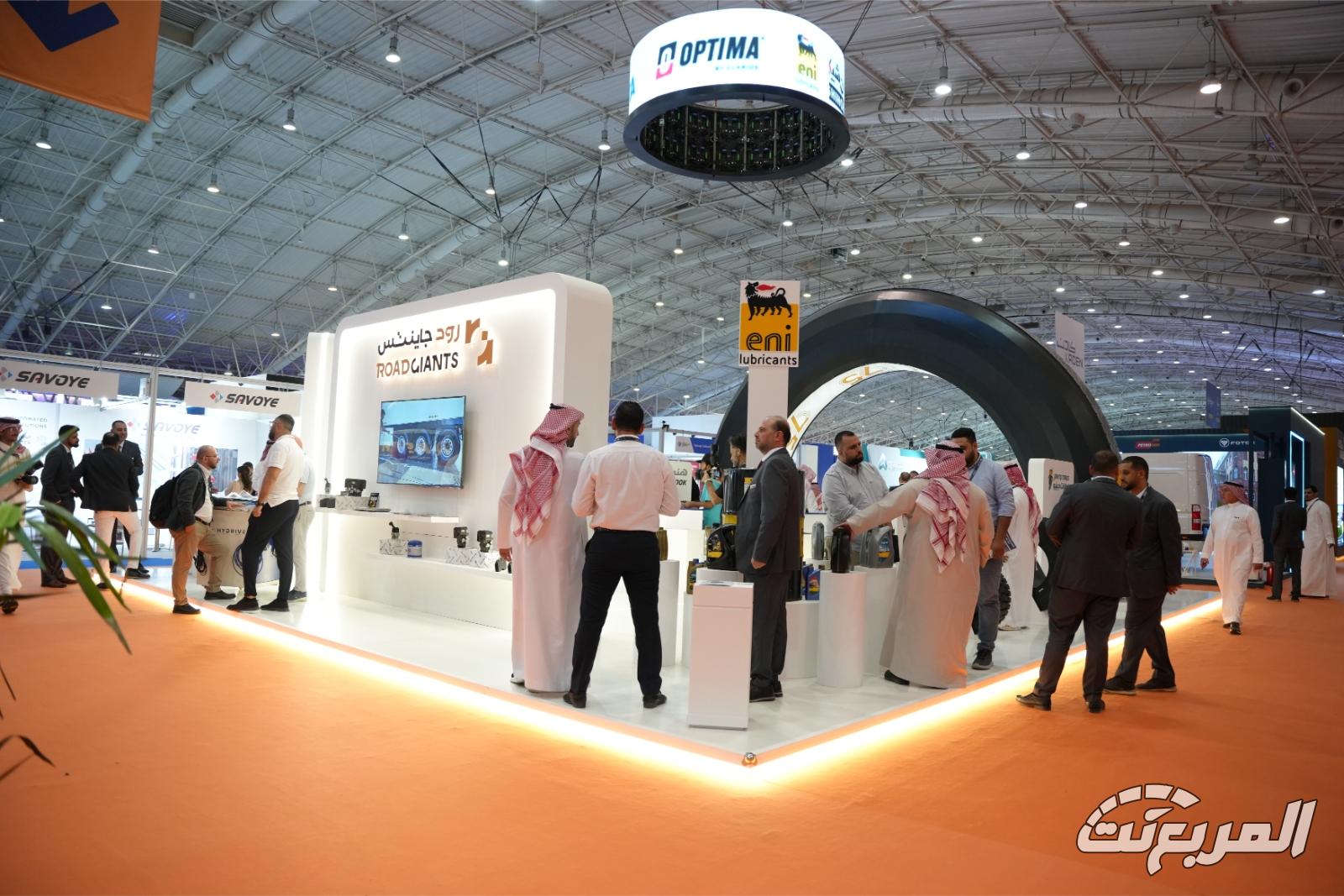 أوتوبوكس بن شيهون تستعرض خدمات المركبات الثقيلة في معرض سلاسل الإمداد والخدمات اللوجستية 28