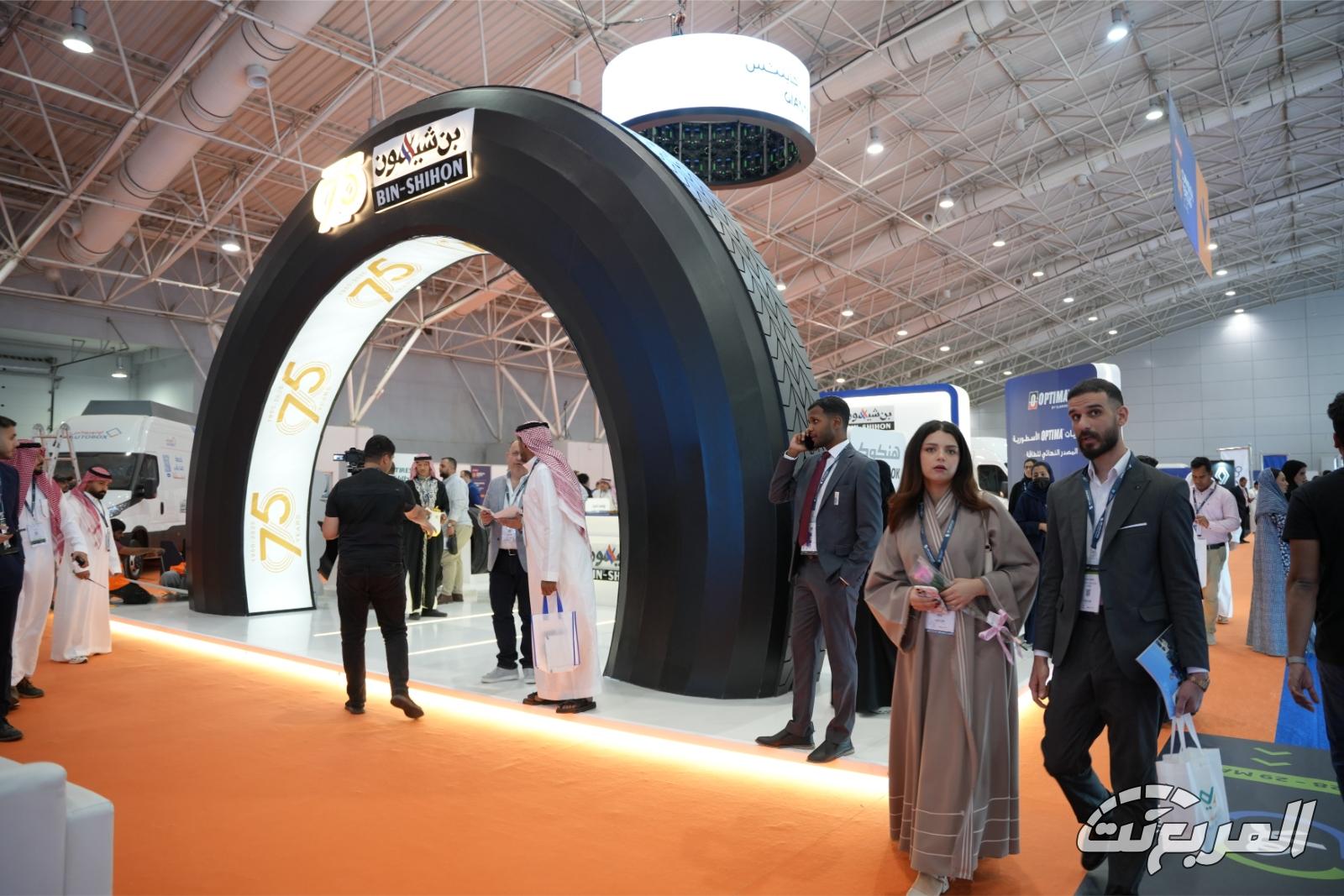 أوتوبوكس بن شيهون تستعرض خدمات المركبات الثقيلة في معرض سلاسل الإمداد والخدمات اللوجستية 6