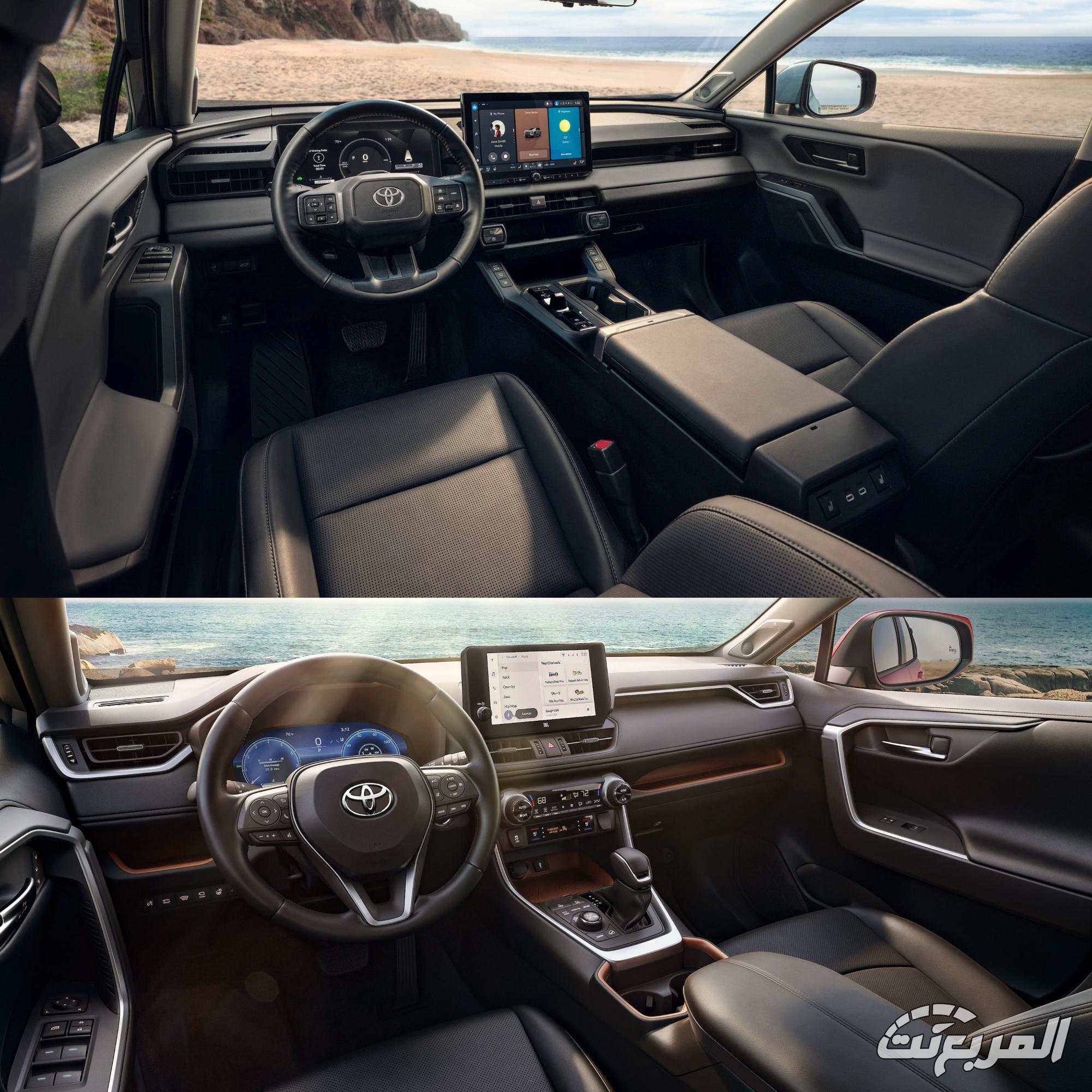 تويوتا راف 4 2026 و 2025 مقارنة بالصور بين التصاميم والمواصفات تويوتا راف 4 2026 و 2025 مقارنة بالصور بين التصاميم والمواصفات 3
