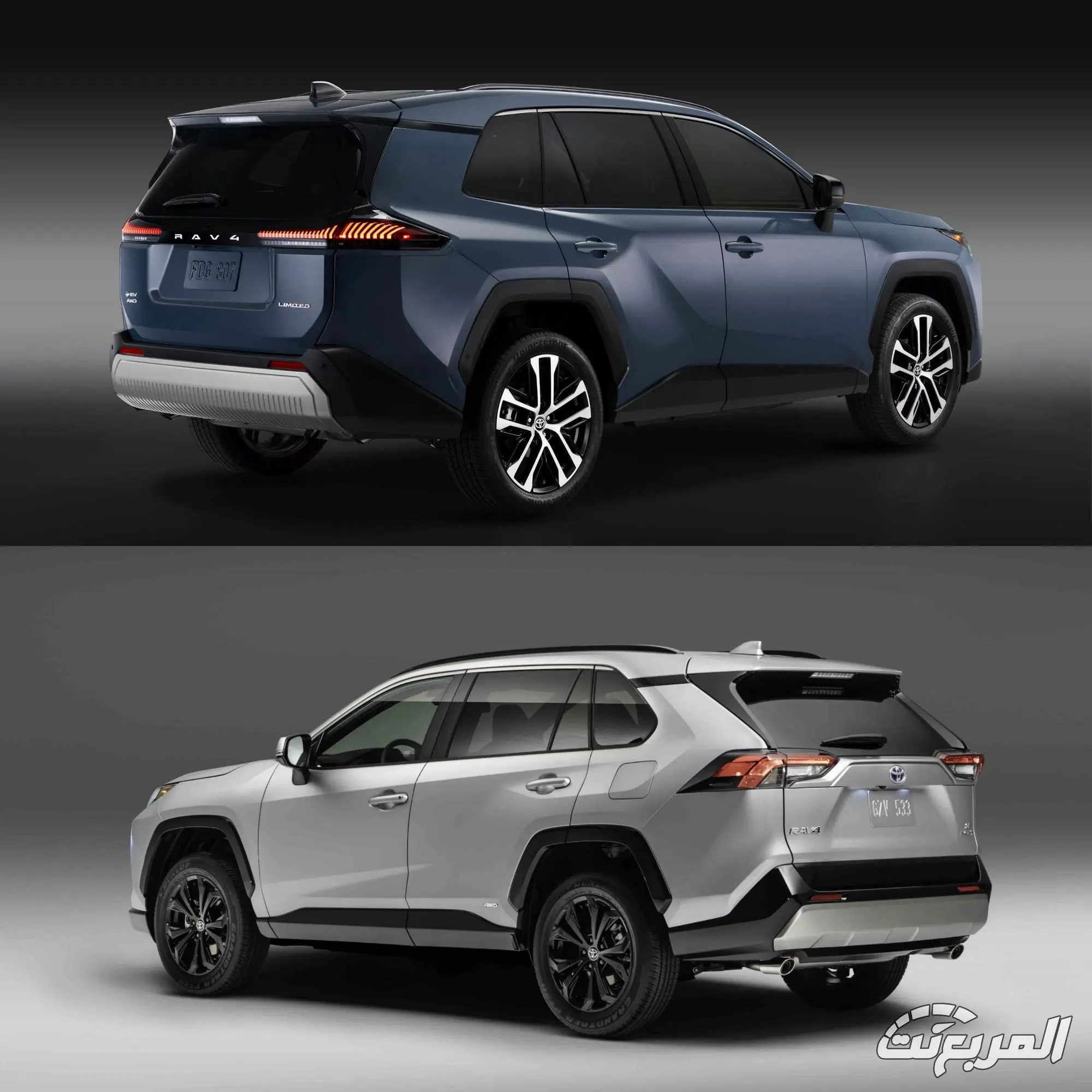 تويوتا راف 4 2026 و 2025 مقارنة بالصور بين التصاميم والمواصفات تويوتا راف 4 2026 و 2025 مقارنة بالصور بين التصاميم والمواصفات 1