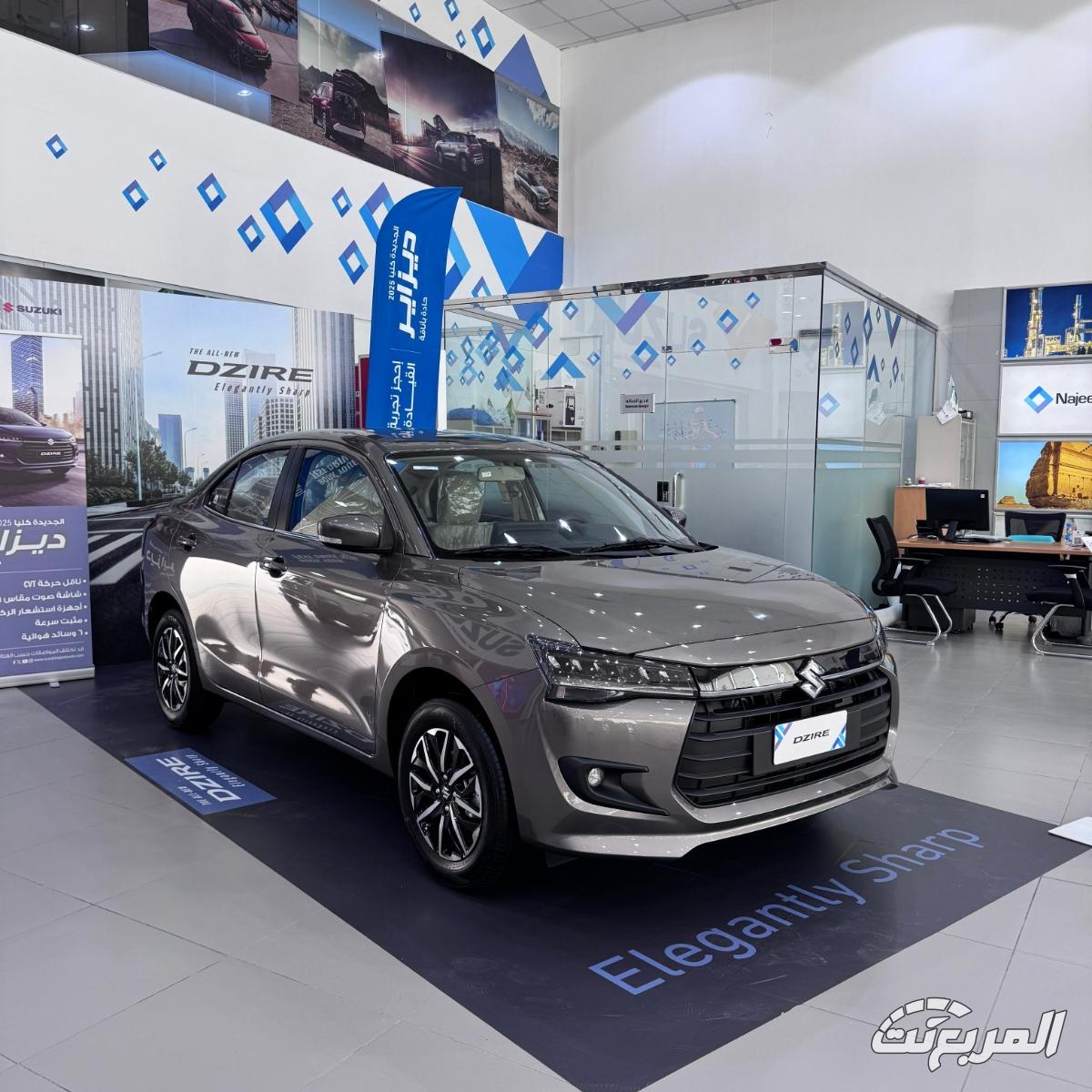 مواصفات سوزوكي ديزاير 2025 الجديدة كليا في السعودية مع أسعارها لدى الوكيل مواصفات سوزوكي ديزاير 2025 الجديدة كليا من الخارج