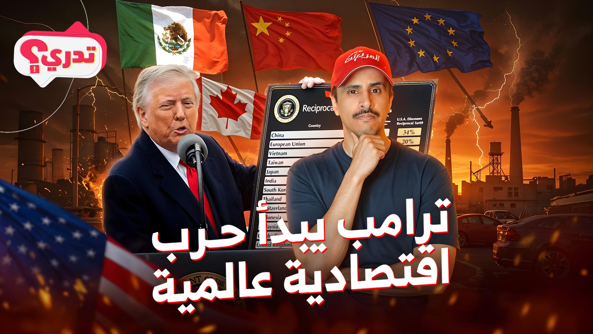 وش تأثير ضرائب ترامب على شركات السيارات والاقتصاد؟.. حلقة من جديد السيارات