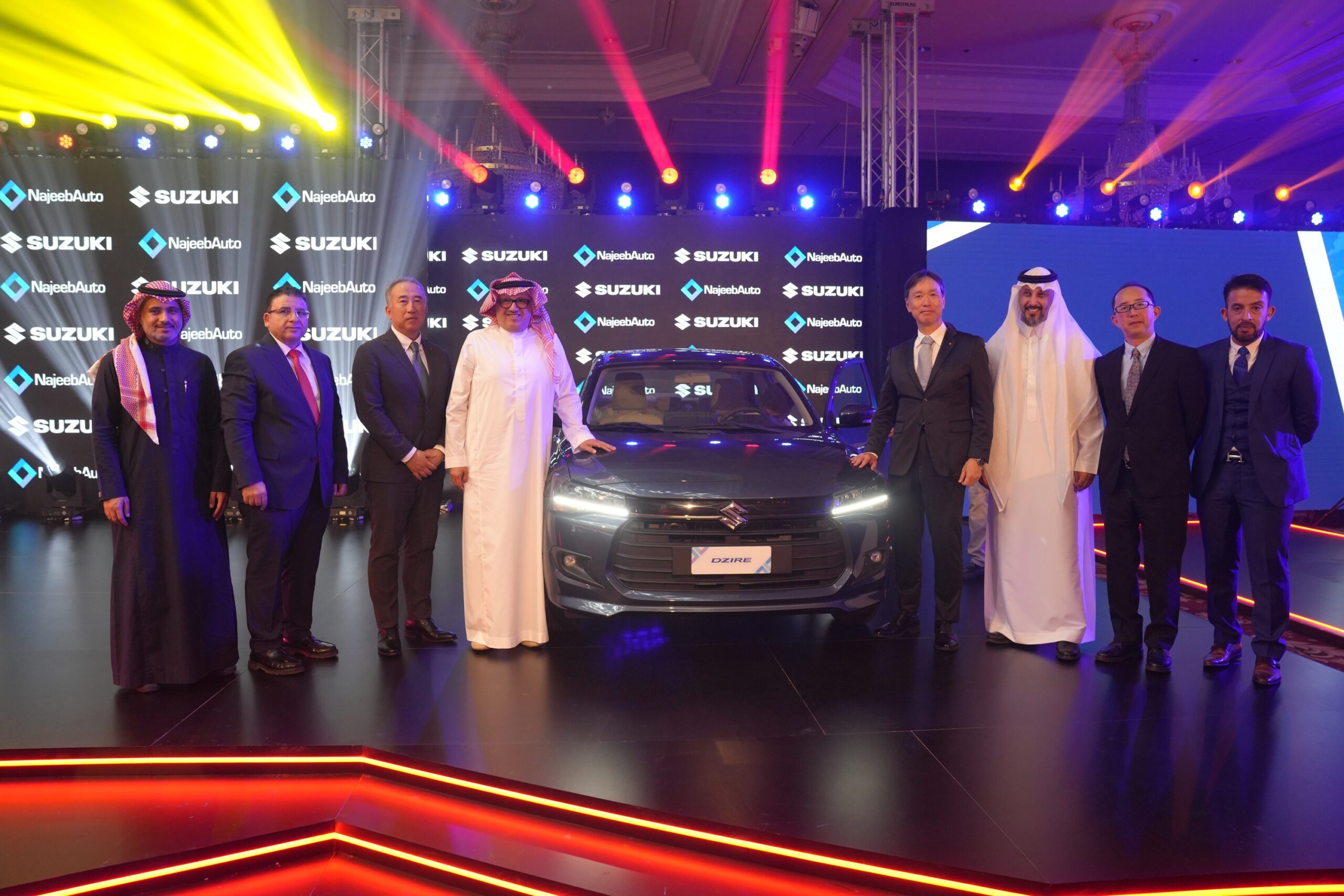 نجيب أوتو تطلق سوزوكي ديزاير 2025 الجيل الرابع بتصميم عصري وتقنيات جديدة