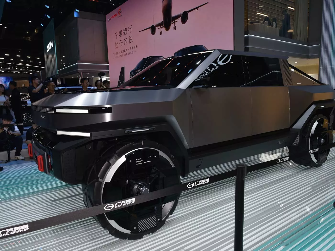 جي ايه سي بيك أب 01 المستقبلية الجريئة قادمة للسعودية وباقي الأسواق خلال عامين لمنافسة سايبرتراك 