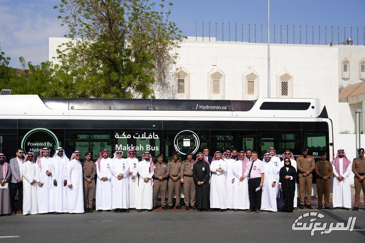 تماشيًا مع جهود دعم الاستدامة في مجال النقل: عبداللطيف جميل للسيارات تشارك في تجربة الحافلات الهيدروجينية في مكة المكرمة