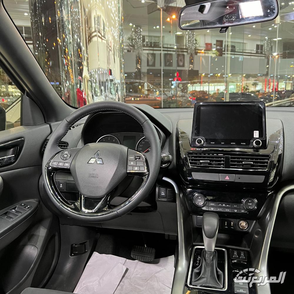 ميتسوبيشي اكليبس كروس 2025 مظهر هجومي وتجهيزات تنافسية في فئة الكروس أوفر ميتسوبيشي اكليبس كروس 2025 33