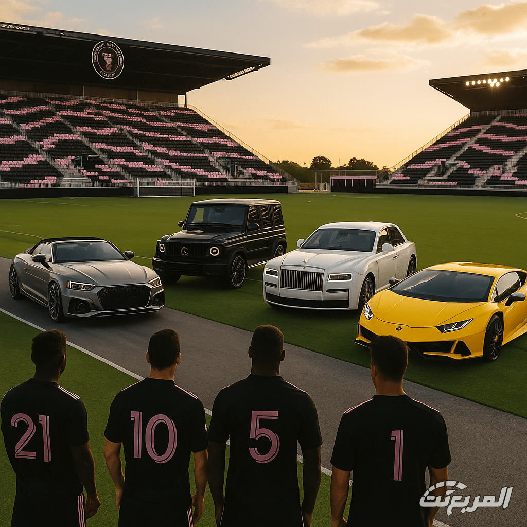 كأس العالم للأندية 2025: تشكيلات فاخرة بين سيارات لاعبي إنتر ميامي قبل ضربة البداية 1