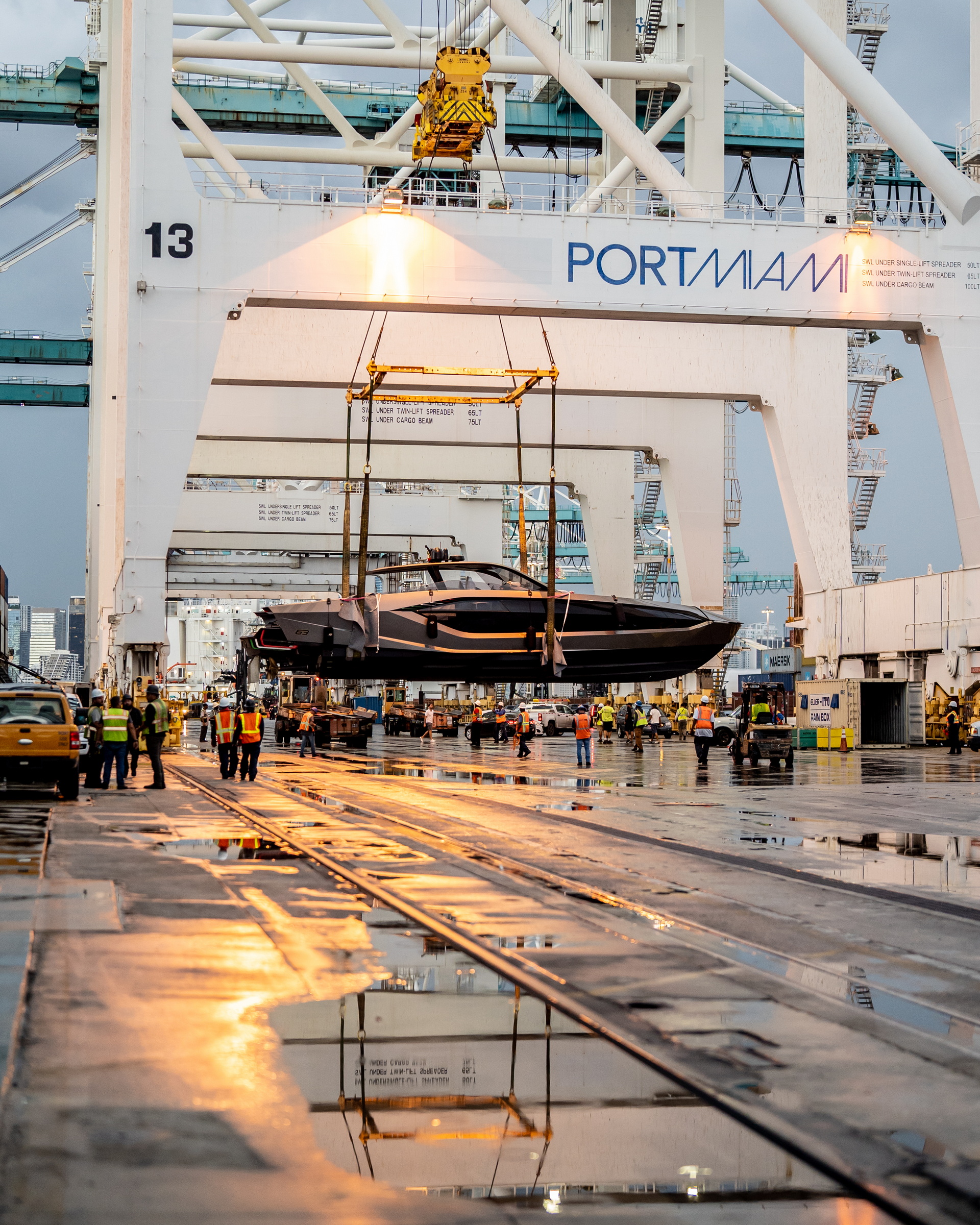 يخوت شركات السيارات الفاخرة: 7 علامات تغزو عالم البحار بأسعار خيالية يخوت شركات السيارات ويخت لامبورجيني تكنومار Tecnomar Lamborghini 63