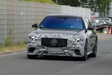 مرسيدس AMG اس كلاس 2026 فيس ليفت تظهر لأول مرة أثناء اختبارها