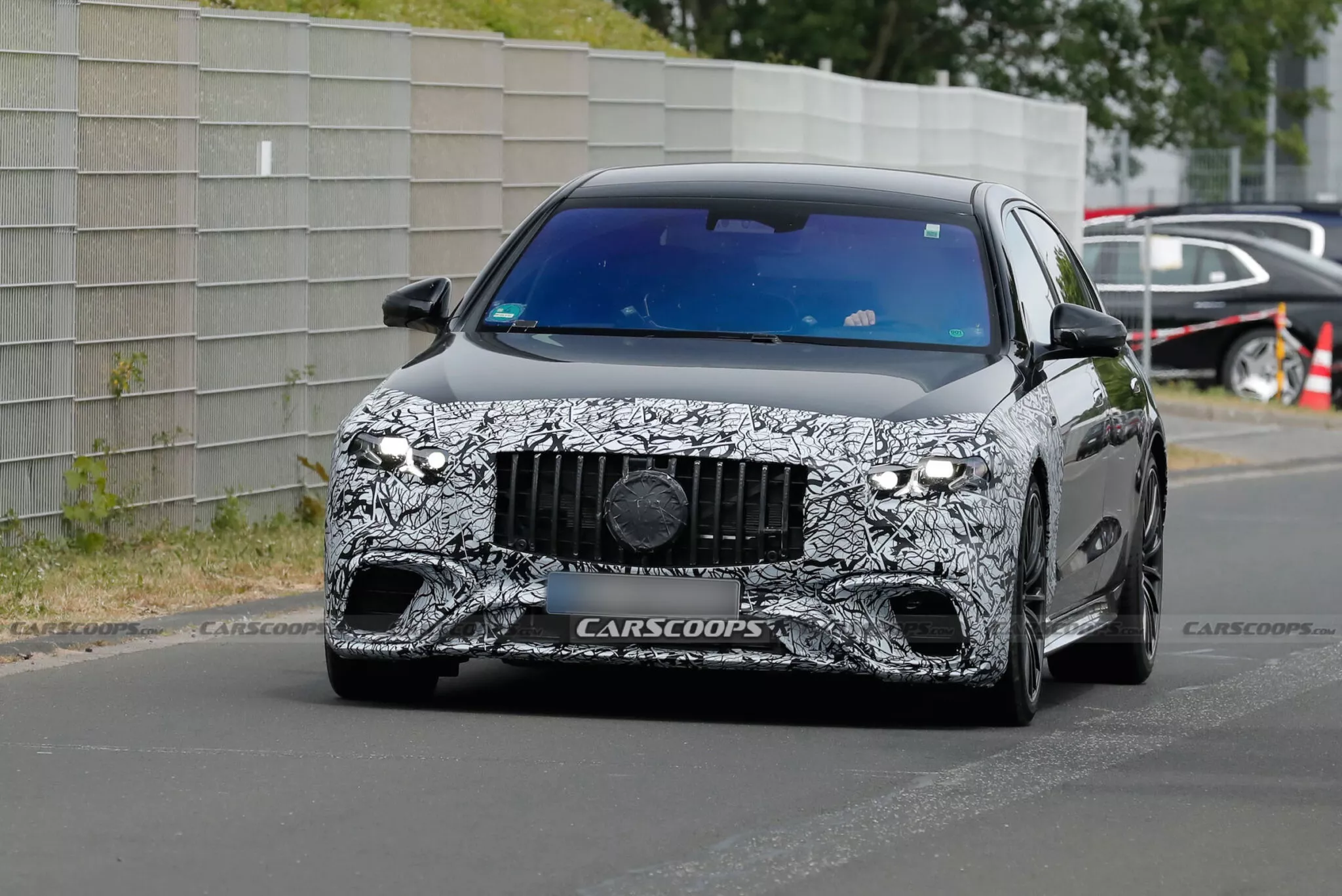 مرسيدس AMG اس كلاس 2026 فيس ليفت تظهر لأول مرة أثناء اختبارها